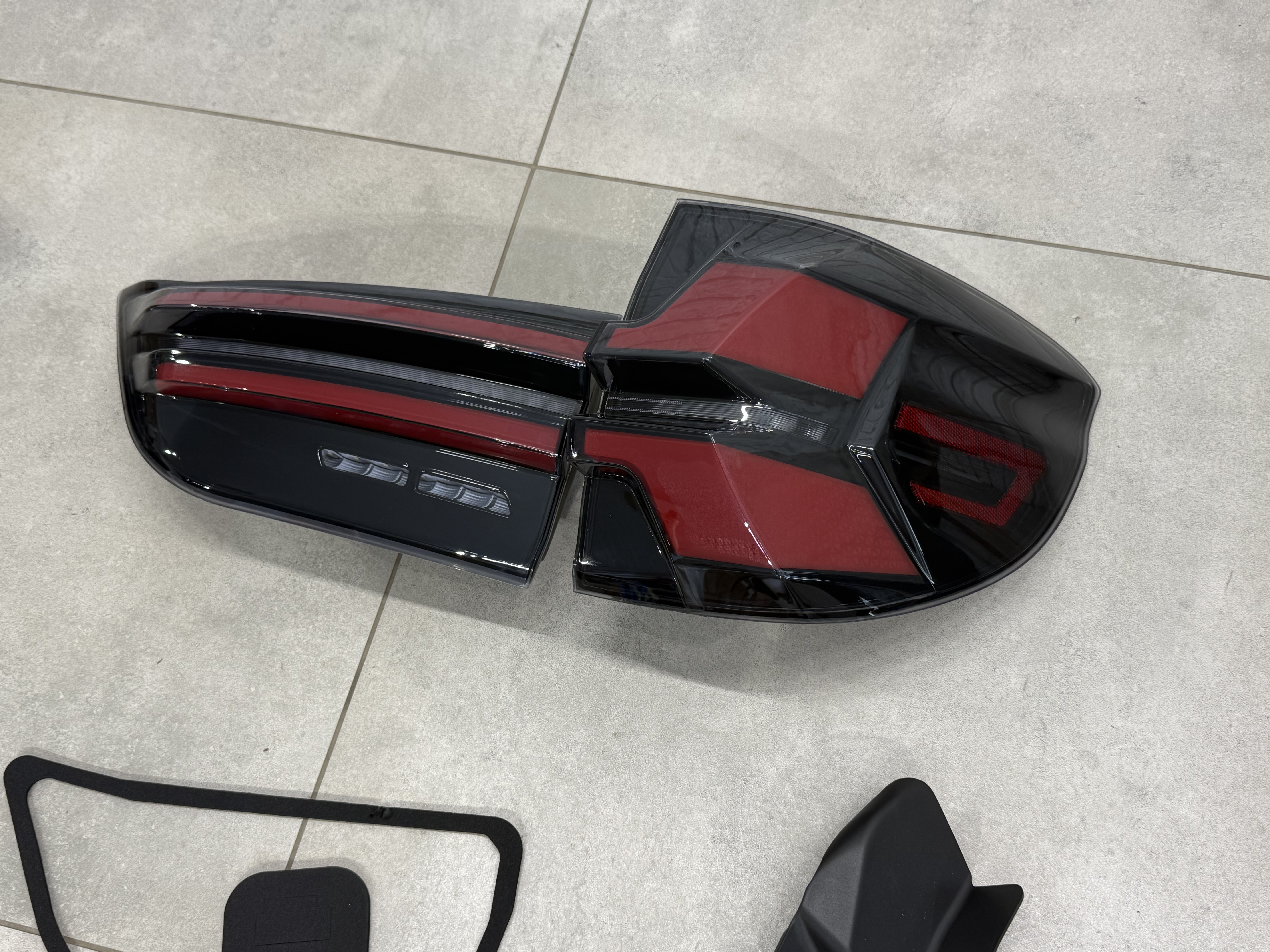 Задні LED ліхтарі в стилі G05 LCI для BMW F15 2013-2018, комплект 4шт. 4