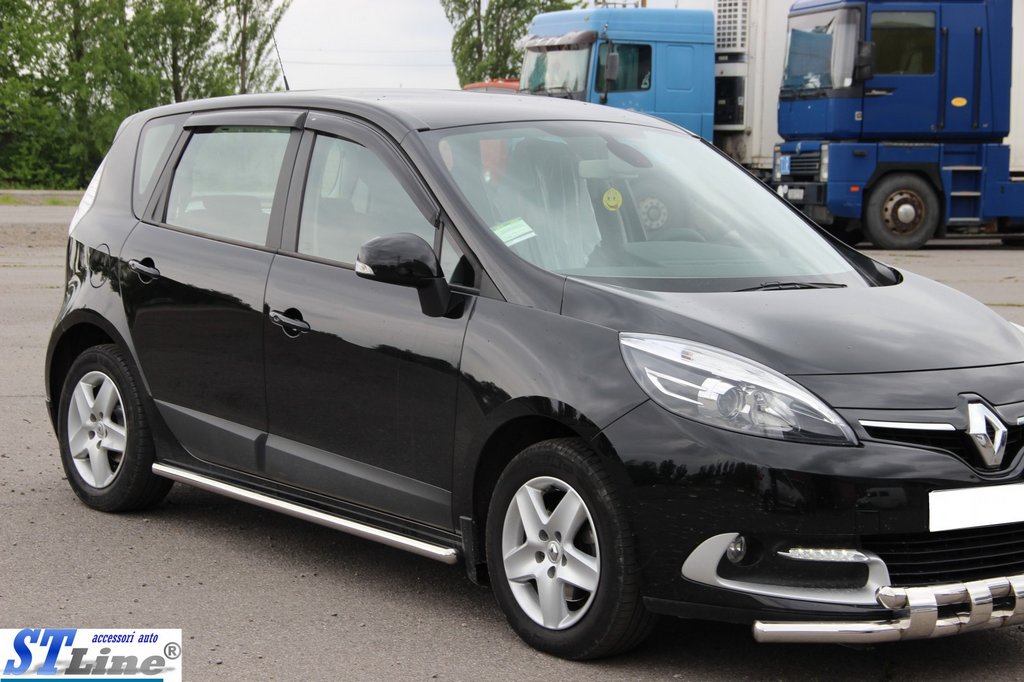 Бічні труби BB001 (2 шт., нерж) 60 мм 2