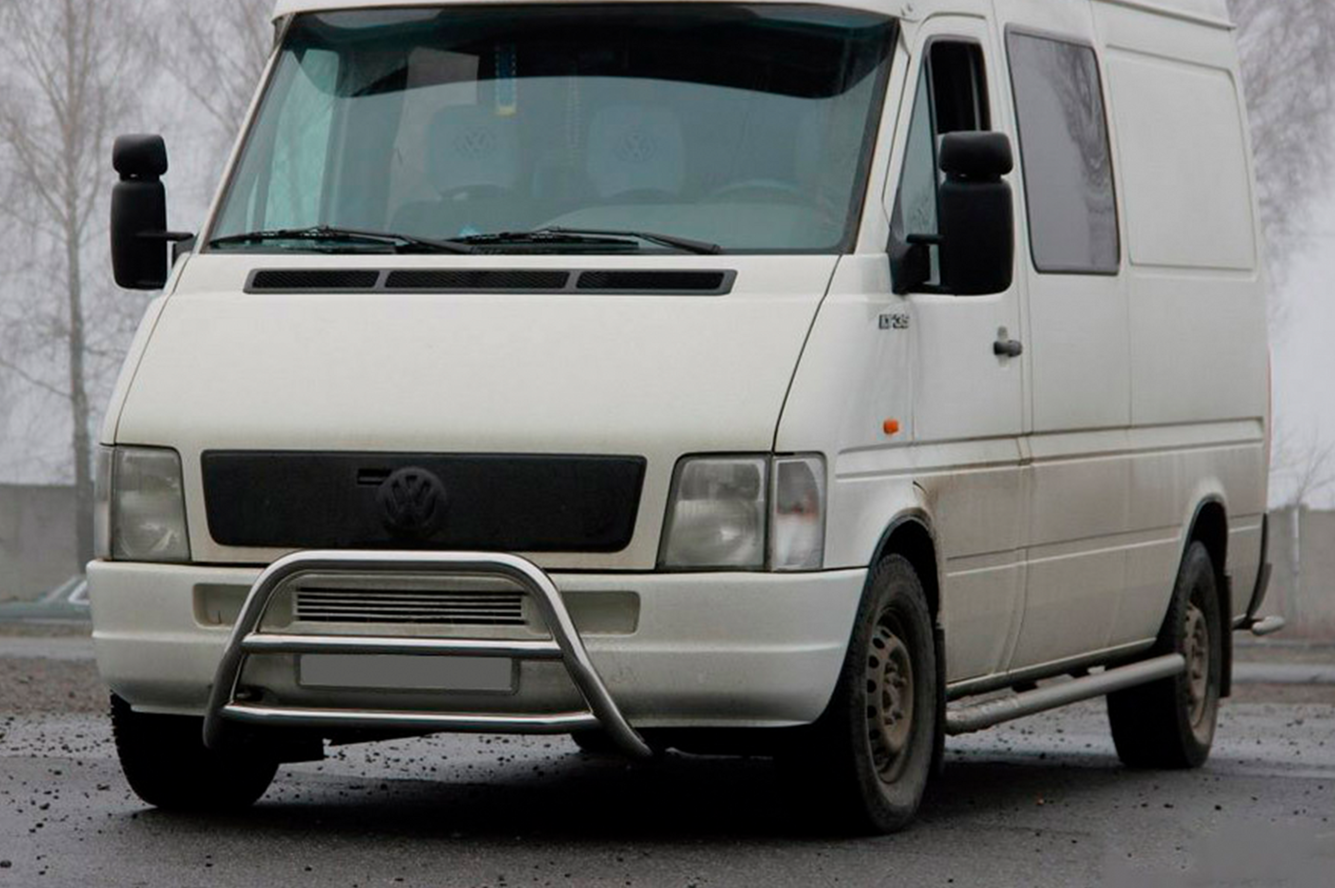 Кенгурятник WT022 (нерж)