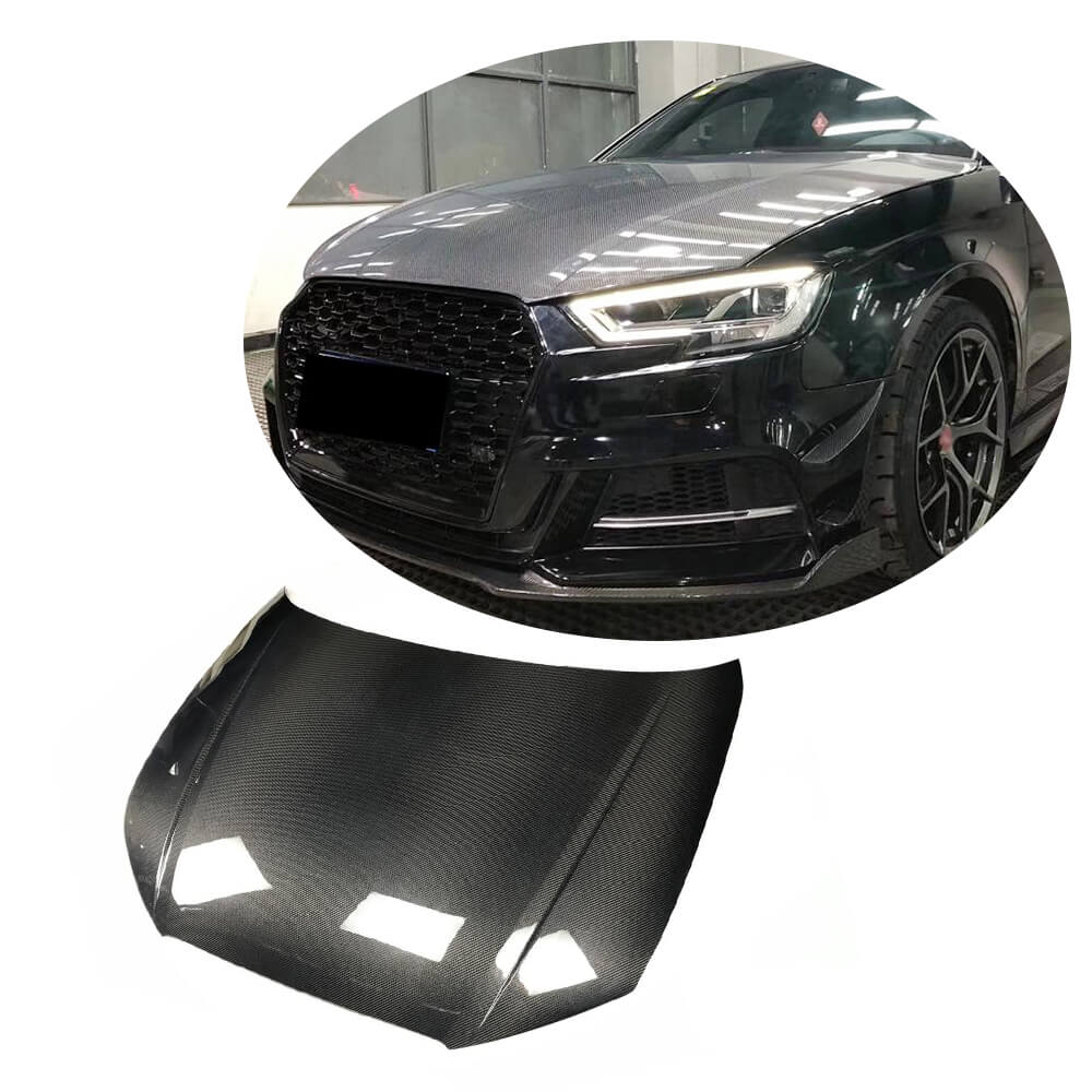 Капот V2 (для Sedan 2012-2016, Карбон)
