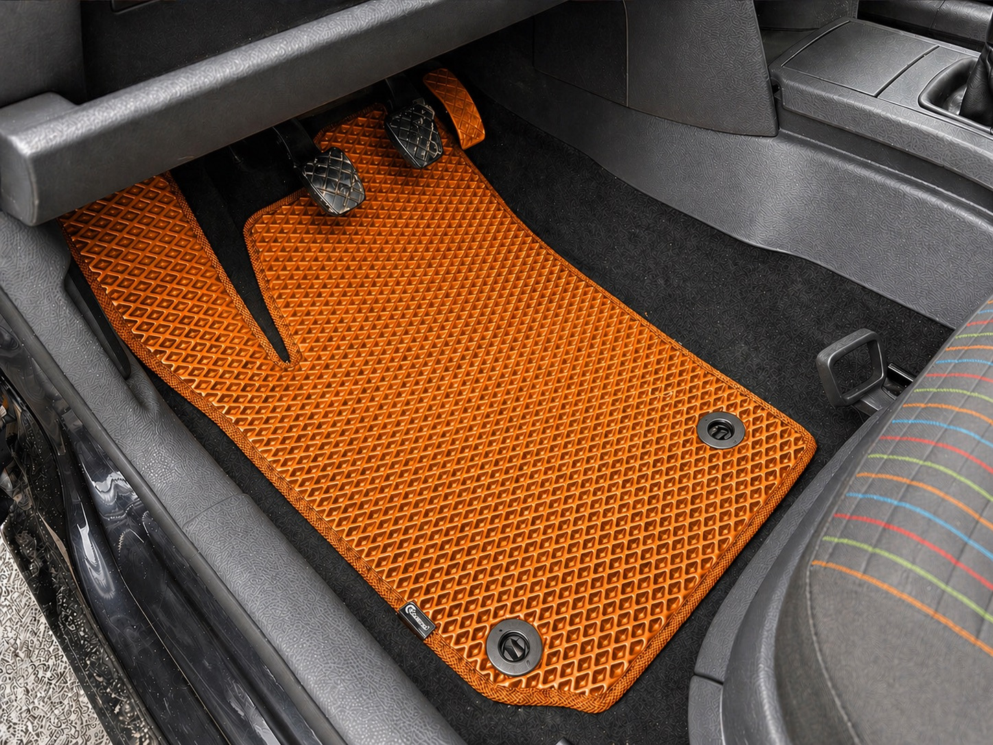 Килимки EVA (HB, 3/5-ти дверний, Помаранчевий)