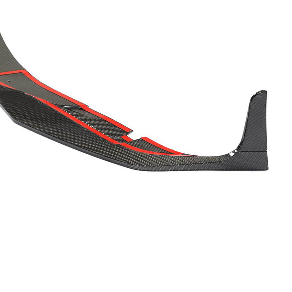 Накладка на передній бампер Lip (для GS F 2015-2020, Карбон) 3
