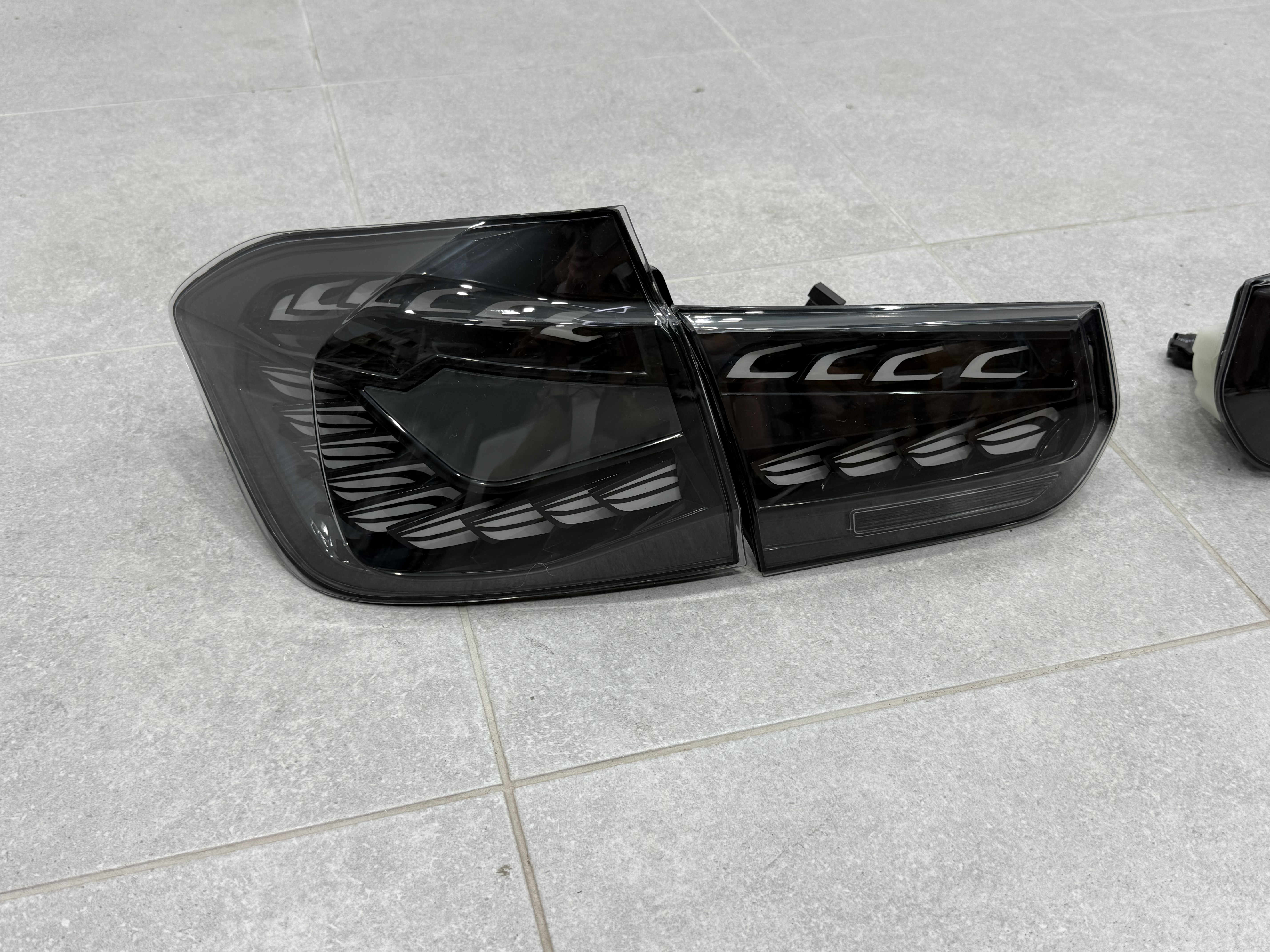 Задні ліхтарі GTS Style SMOKE для BMW 3 series F30 2012-2018 3