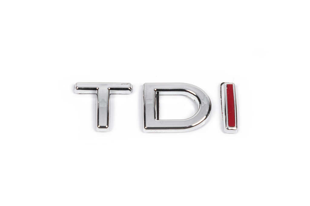 Напис TDI (під оригінал) Всі хром 2