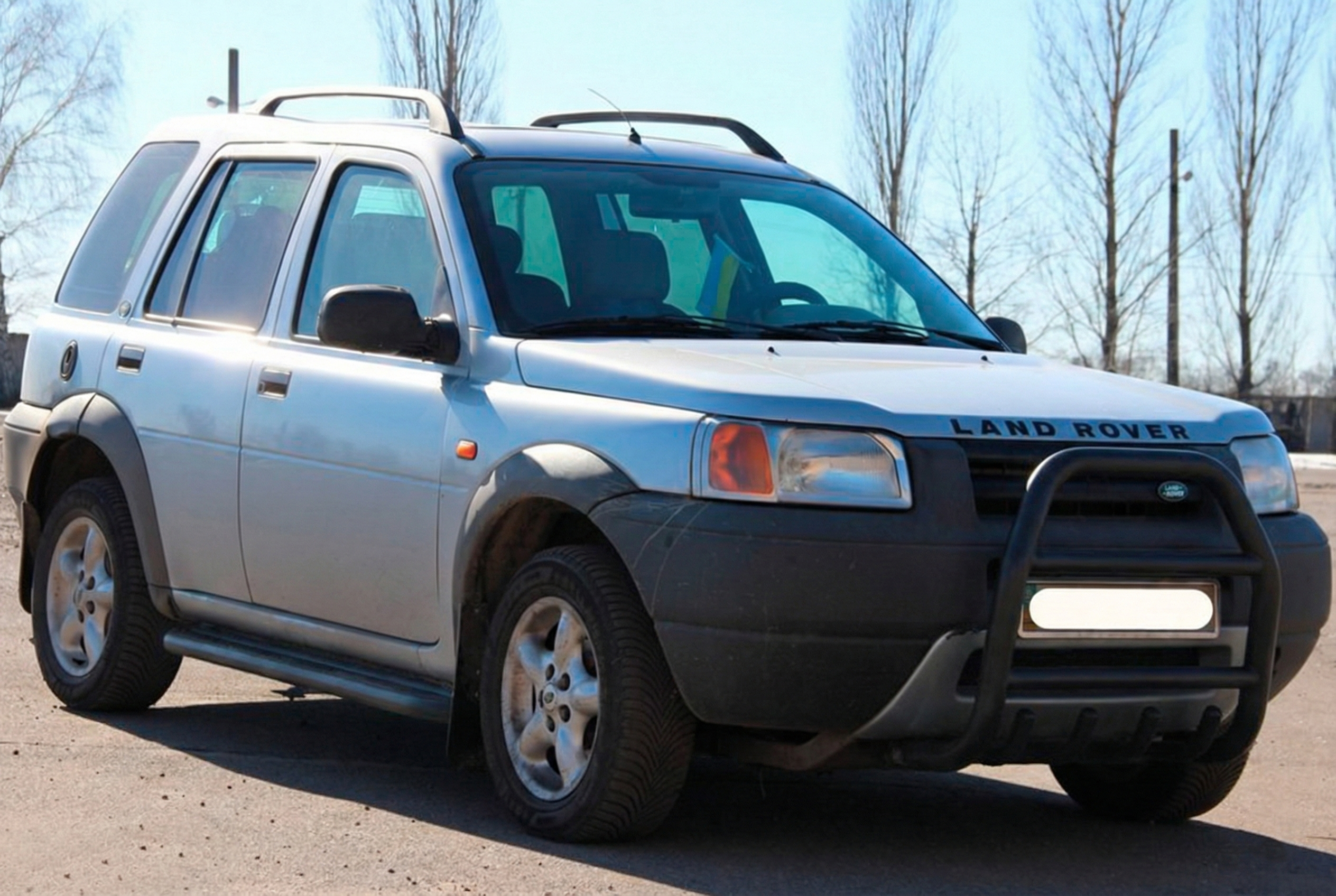 Кенгурятник QT007 Black (нерж.)