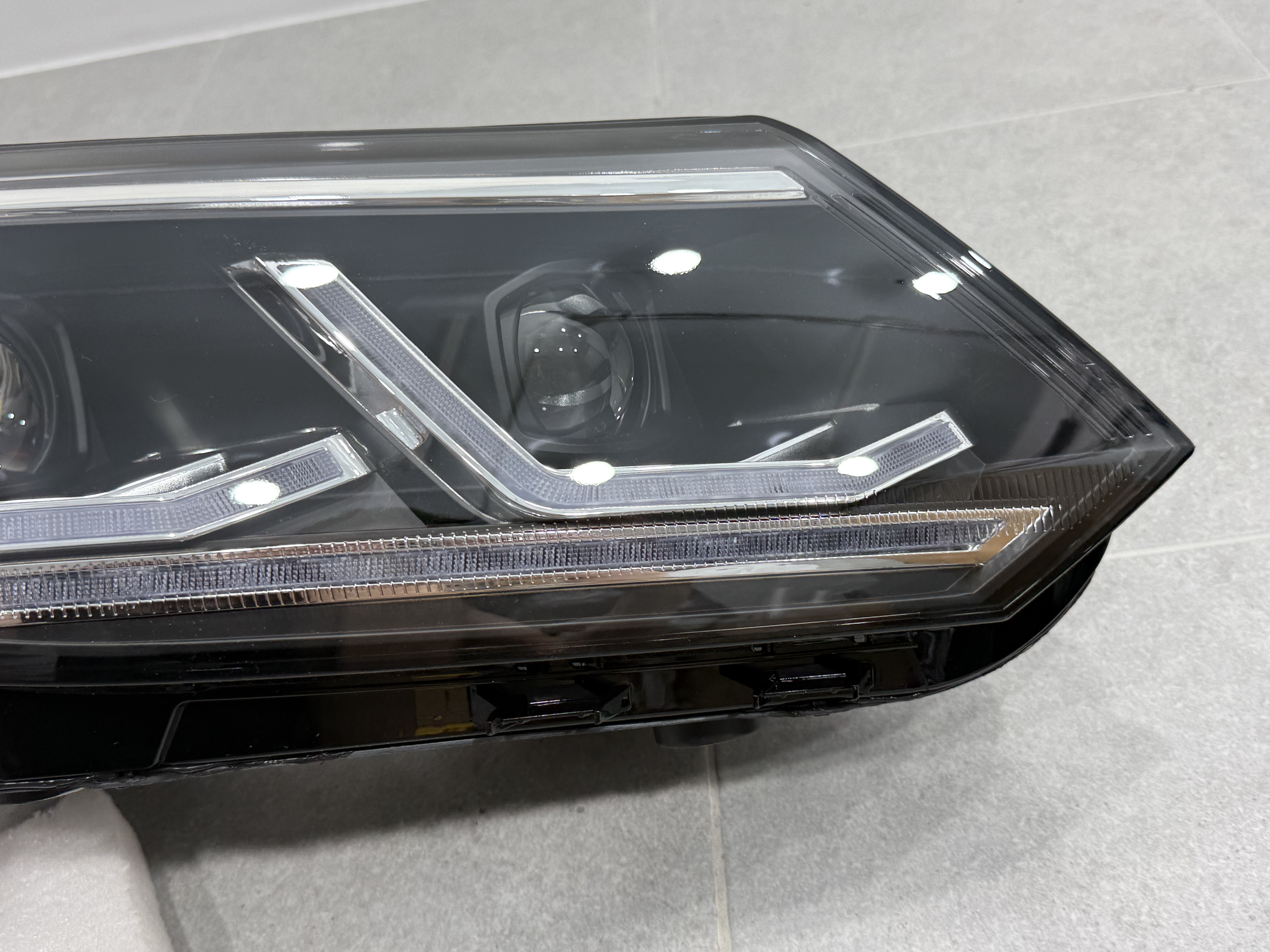 Фари FULL LED Volkswagen Tiguan 2013-2018 2шт. комплектні з блоками, ЗАМІНА ГАЛОГЕНУ 5