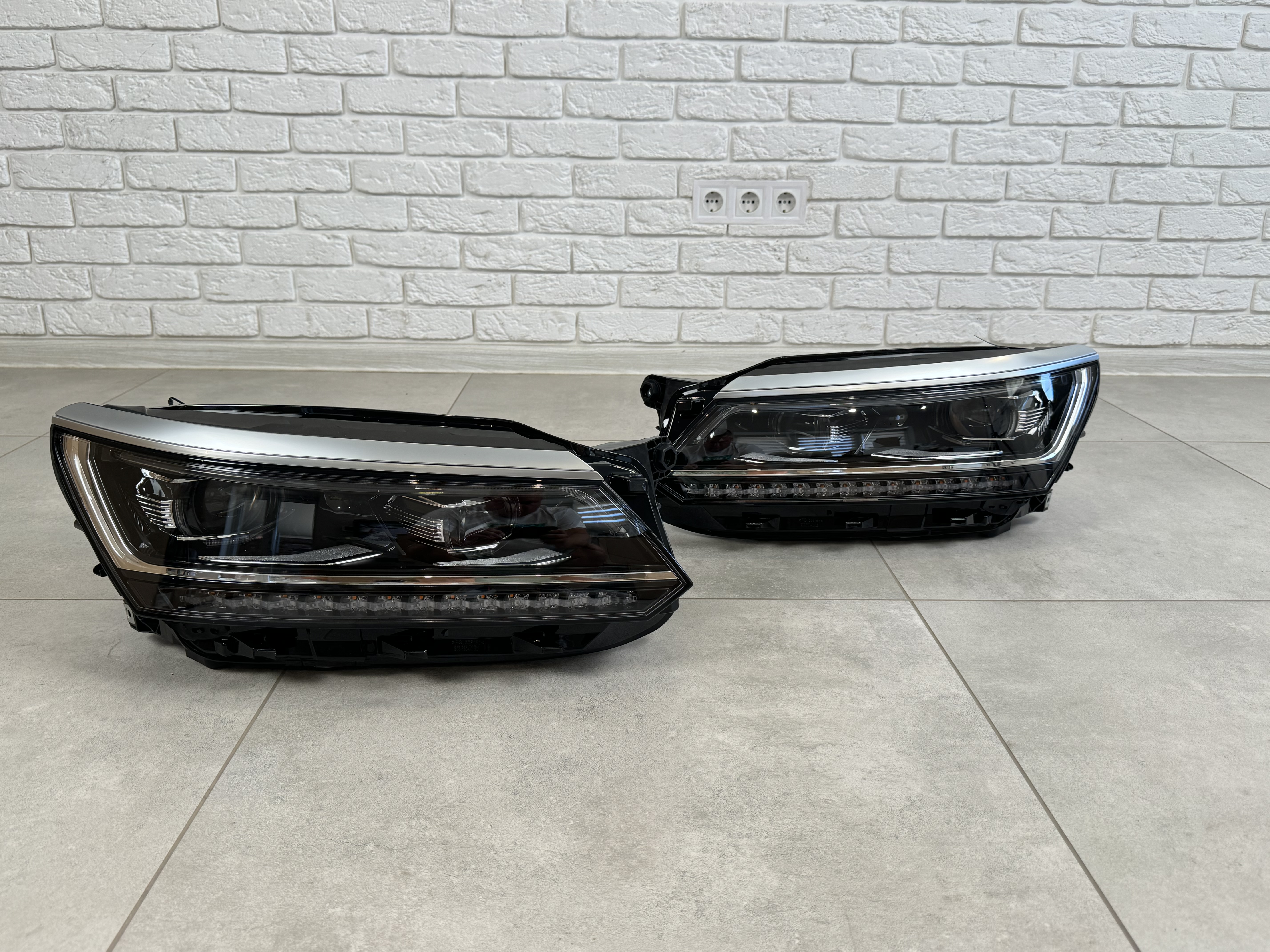 FULL LED фари для Volkswagen Passat USA B8 2016-2019 (комплектні ліва + права 2шт.) 2