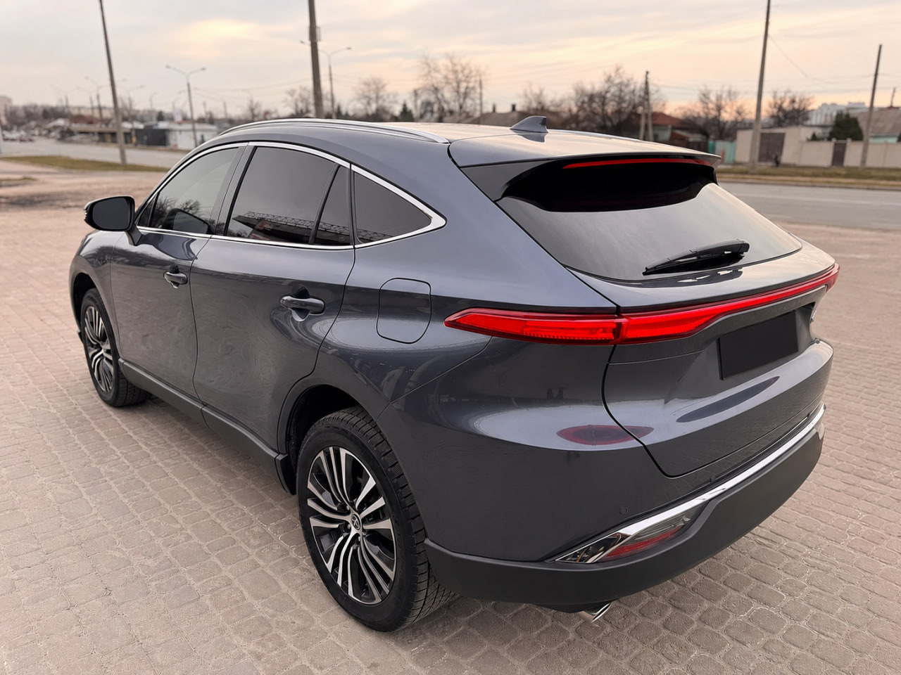 Інтегровані рейлінги сірі OEM (Алюміній, установка на клей)