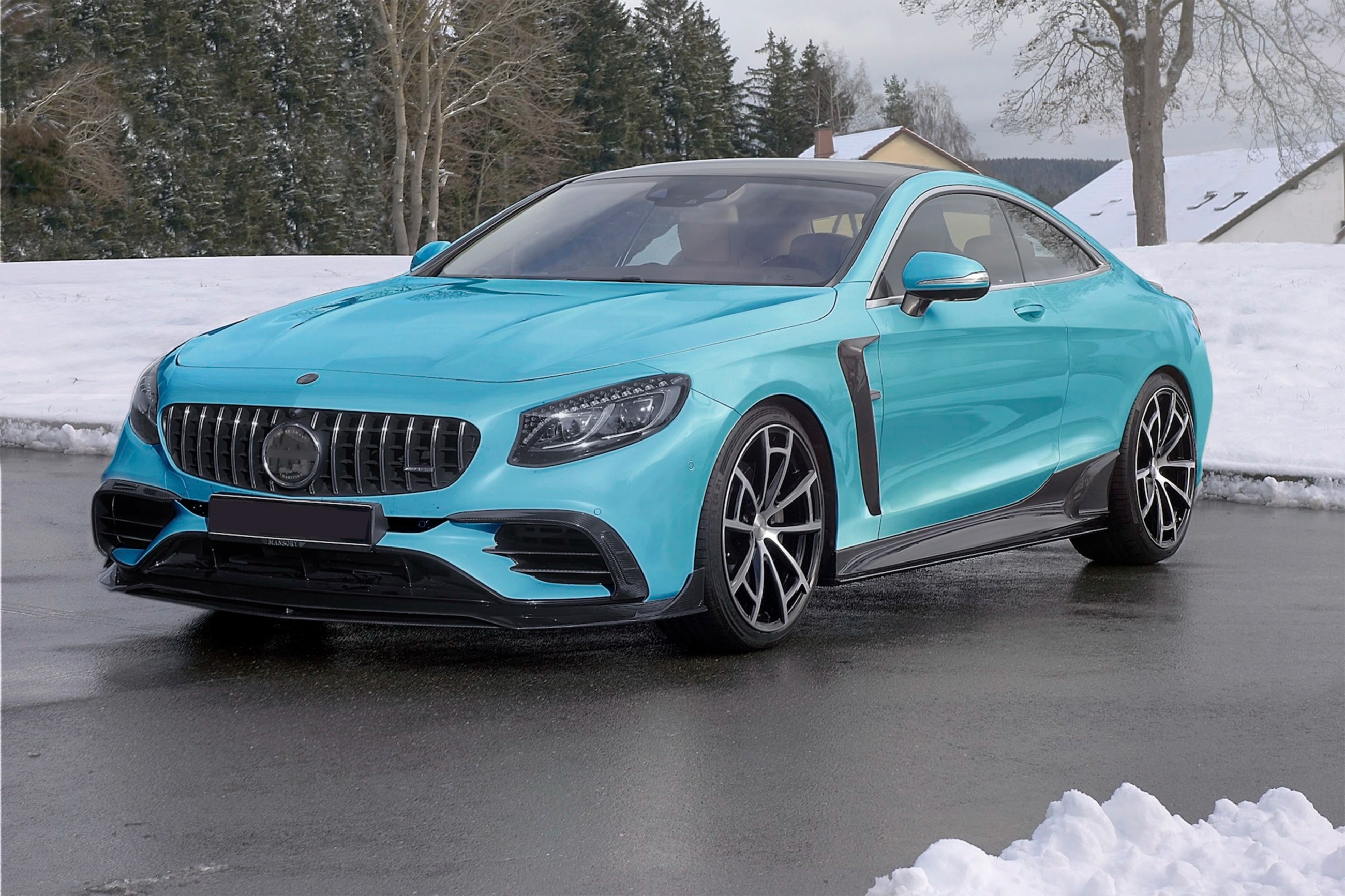 Комплект обвісів MNSR Carbon (для S63 Coupe 2017-2020)