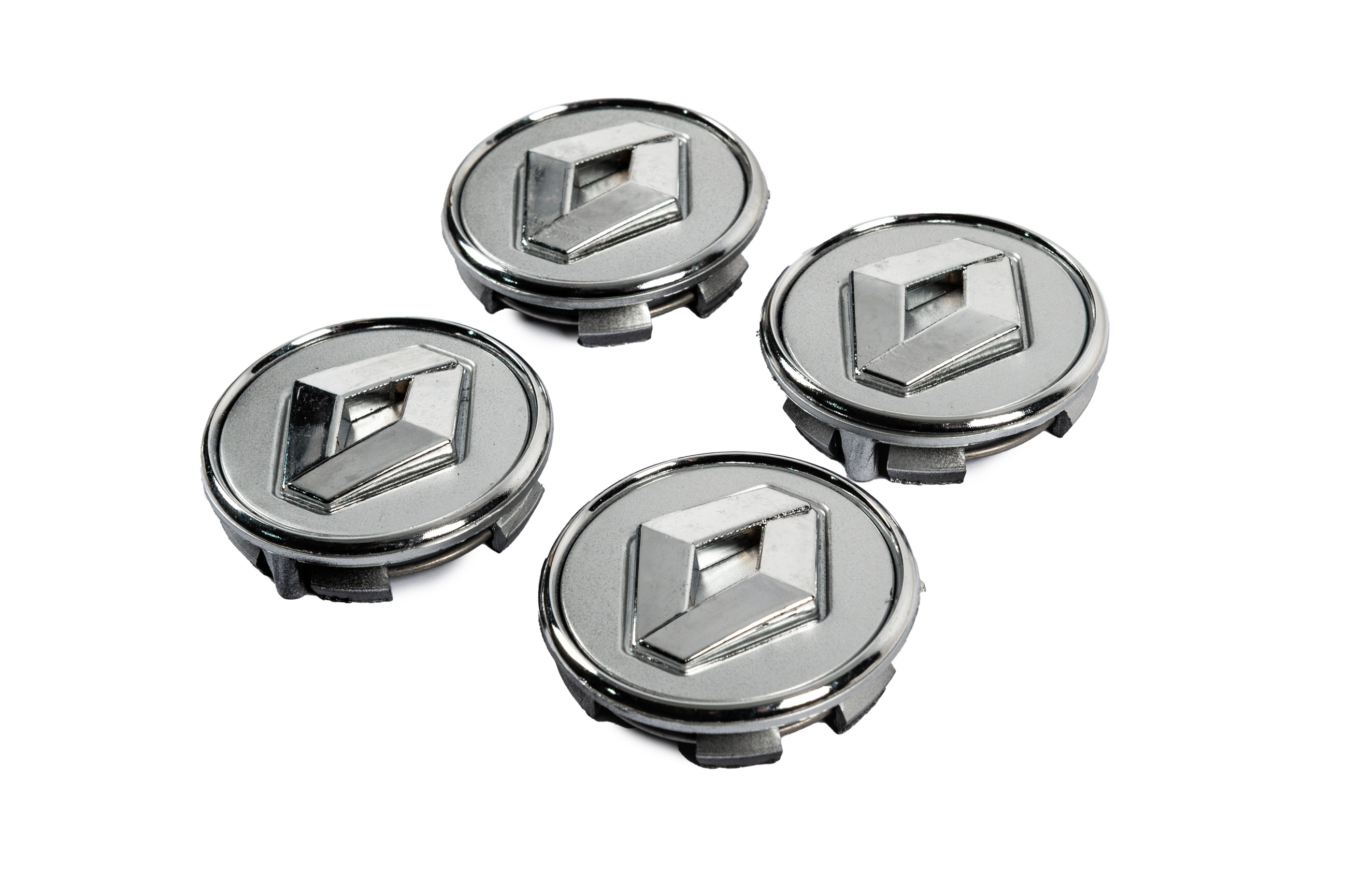 Ковпачки у диски сірі з кільцем 81568GR (57мм на 49мм, 4 шт) 2