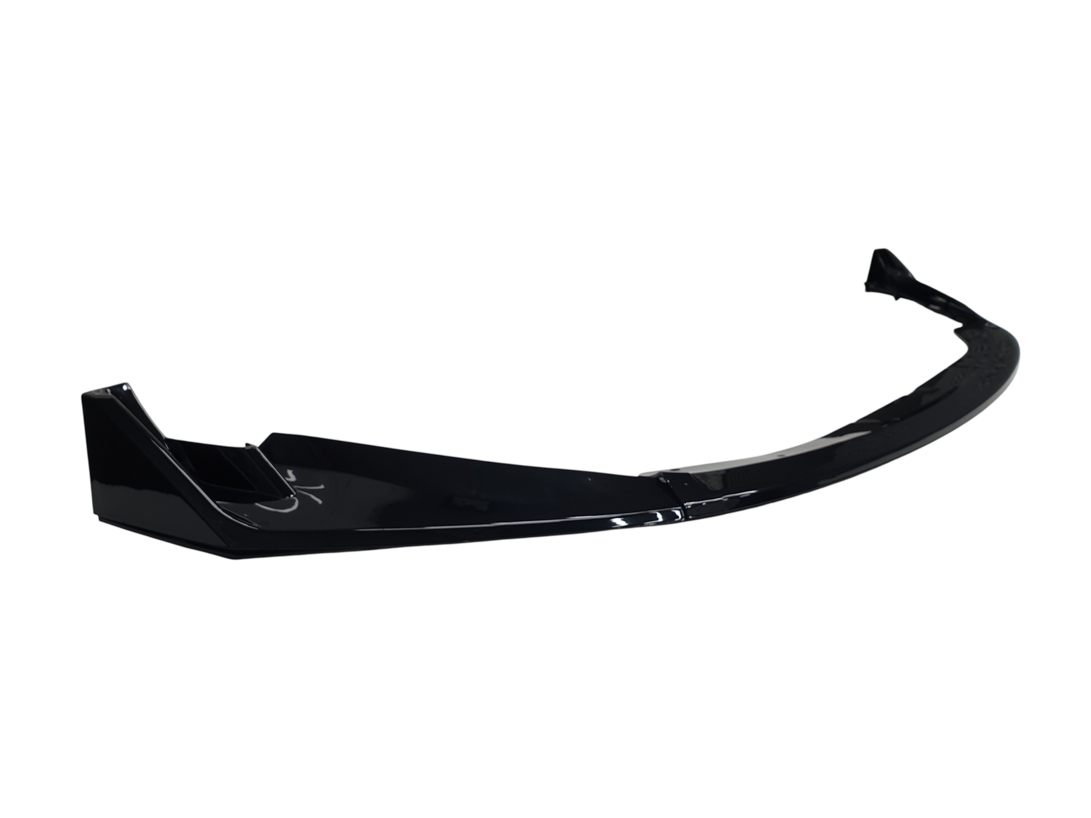 Губа (переднього бампера) Чорний глянець V2 на BMW M3 G80 / G81 2021-2026 року 3