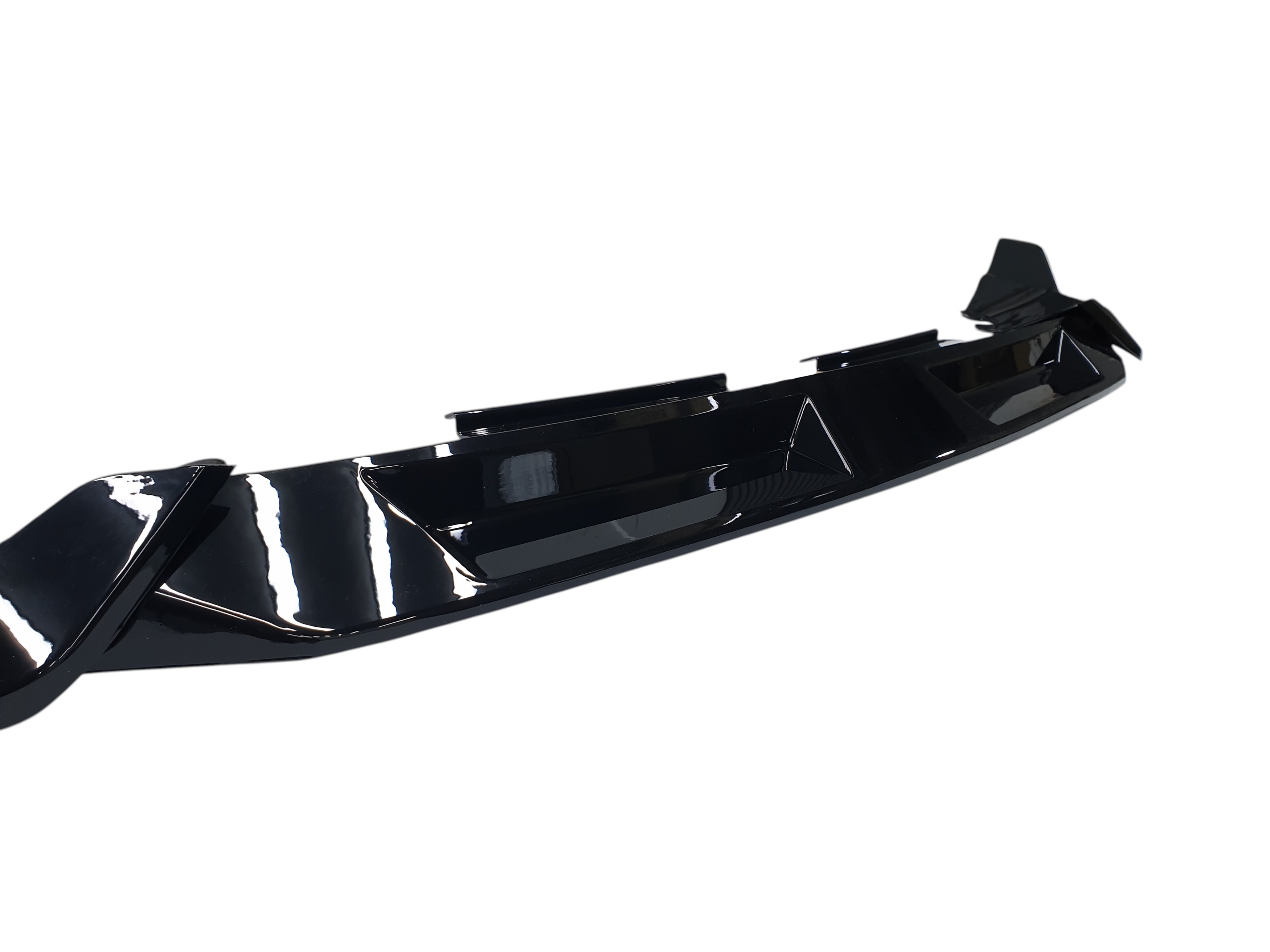 Губа (переднього бампера) Чорний глянець на BMW X5 G05 2023-2025 року 3