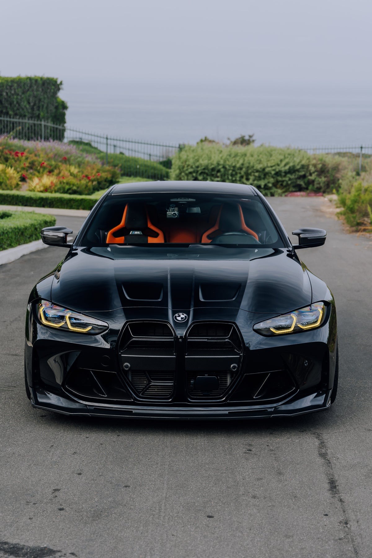 Губа (Карбон) V1 на BMW M3 G80 / G81 2021-2026 року 2