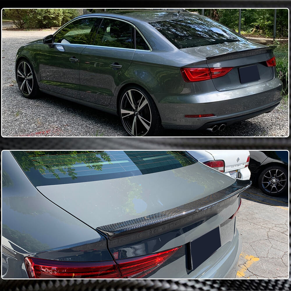 Спойлер V4 (для Sedan, Карбон) 3