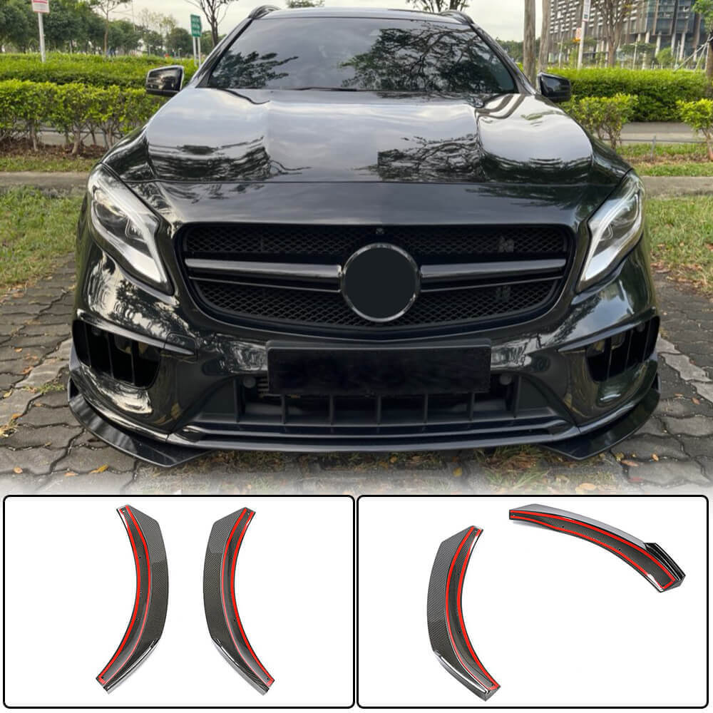 Накладки на передній бампер Flap (для GLA45 AMG 2017-2020)