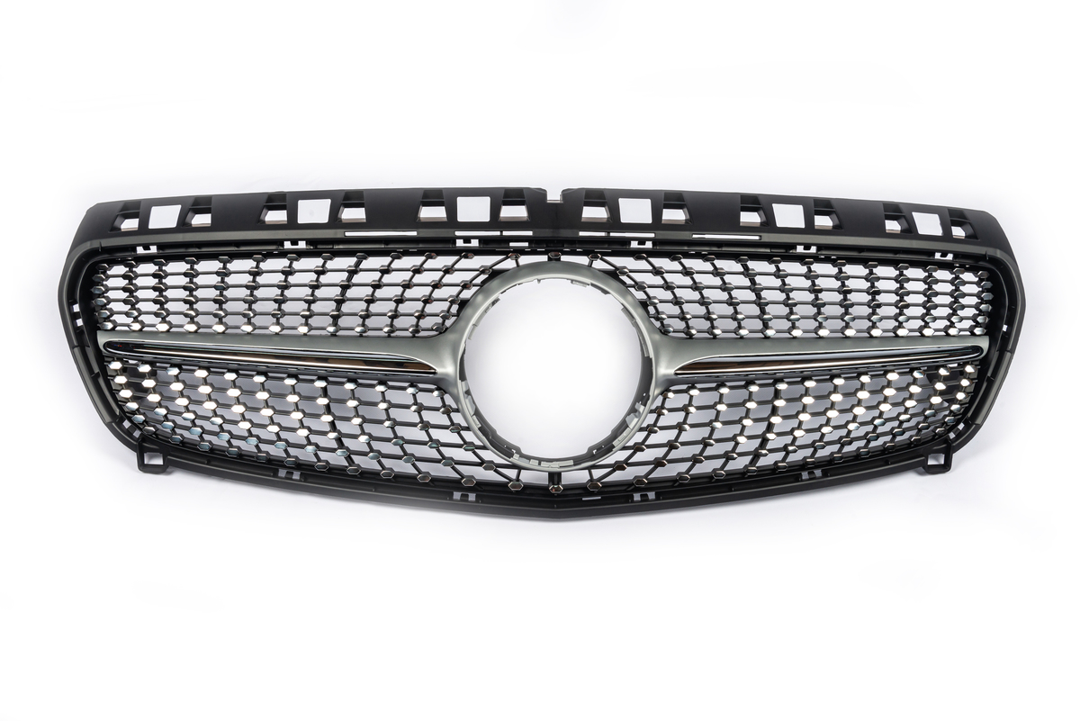 Передня решітка Diamond Silver (2012-2015) 2