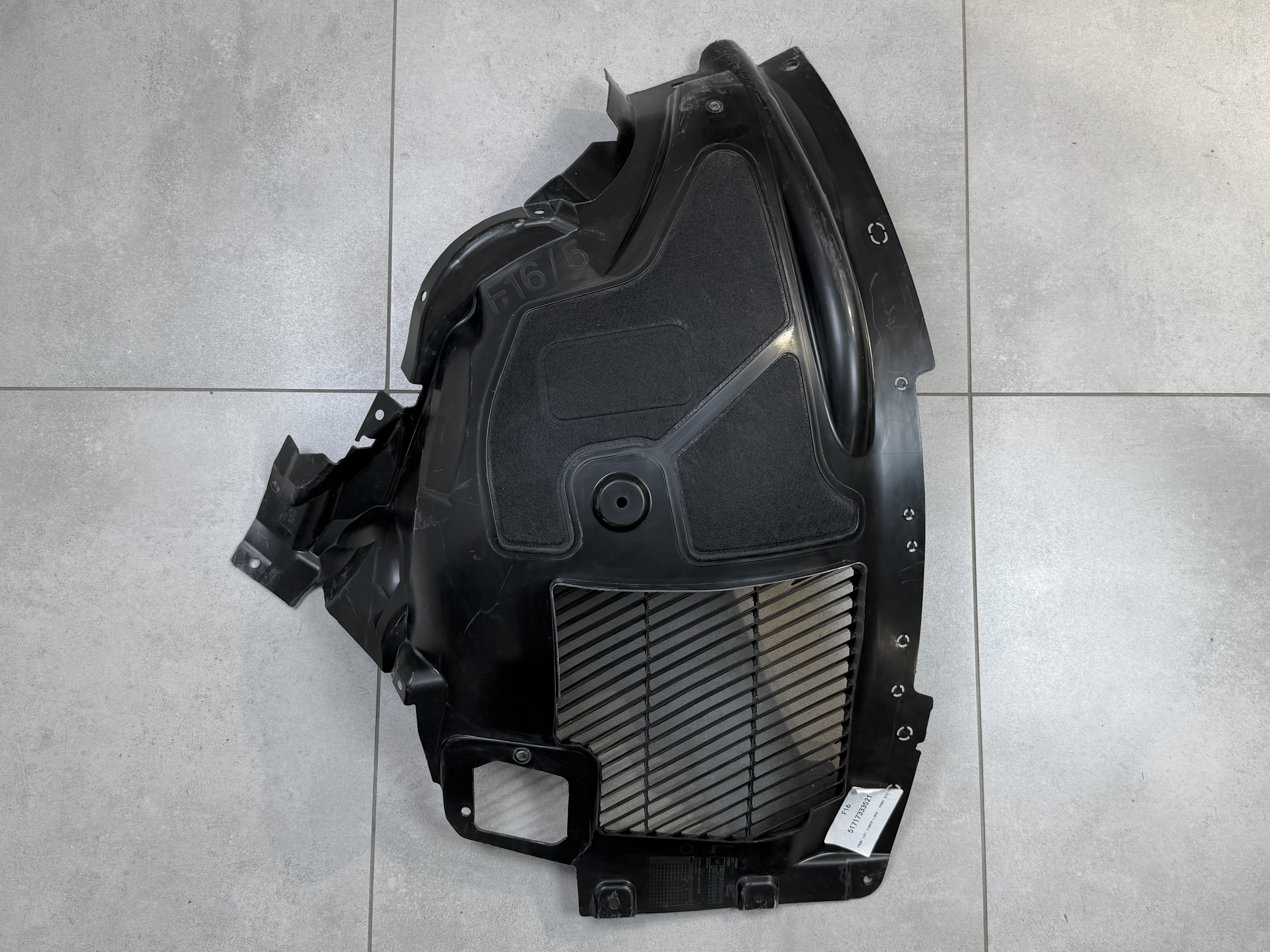 Підкрилок передній лівий передня частина 51717333521 для BMW X6 F16 2013-2018 2