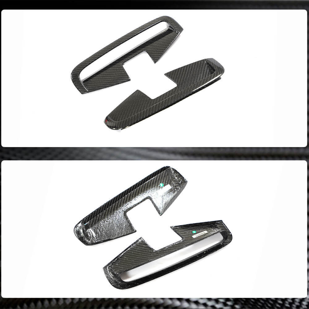 Накладки на передній бампер (для G22/G23 M-Sport, Карбон) 4