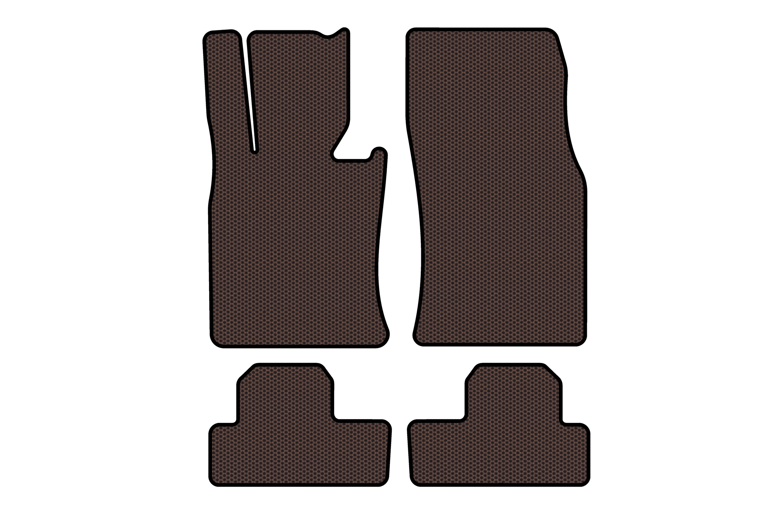 Гумові килимки Carsuit (для R56, коричневий)