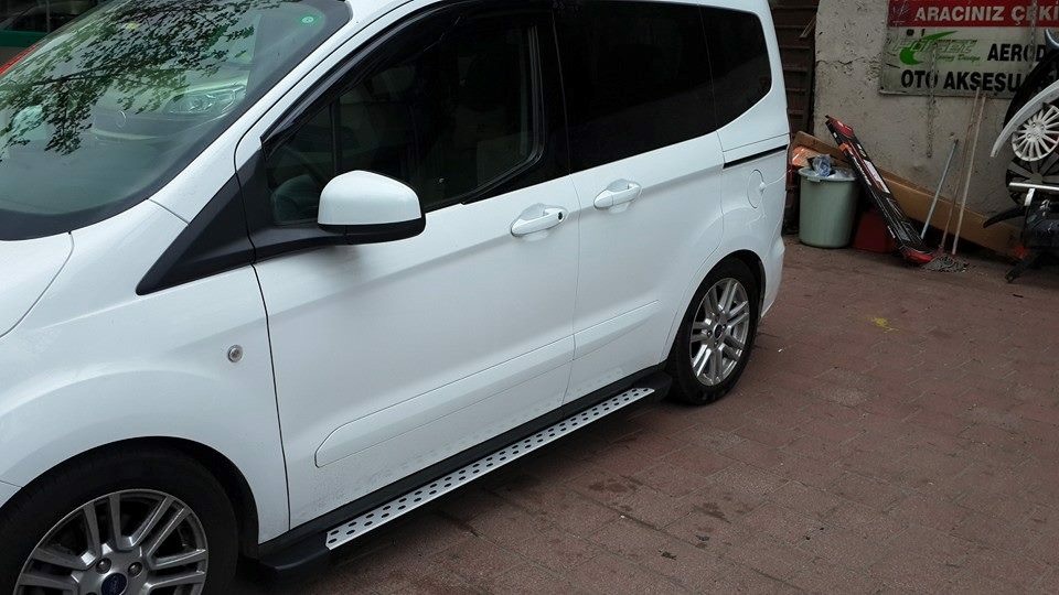 Бокові пороги DOT-Line (2 шт., Алюм.) Стандартна база 3