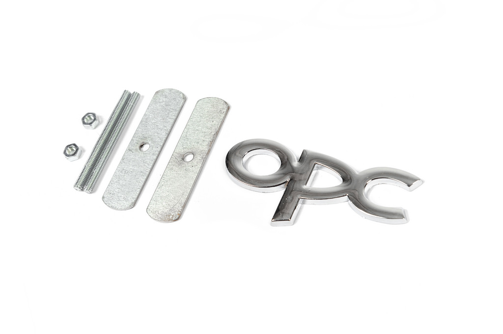 Металевий шильдик на решітку OPC (Хром) 2