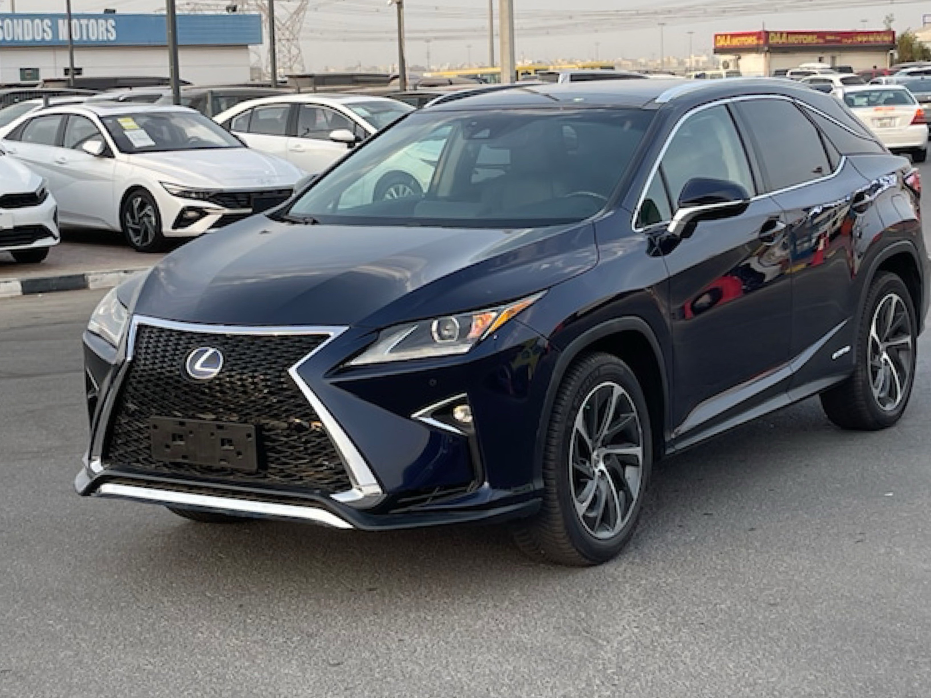 Бампер передний в сборе F-Sport Lexus RX 2015-2019 2