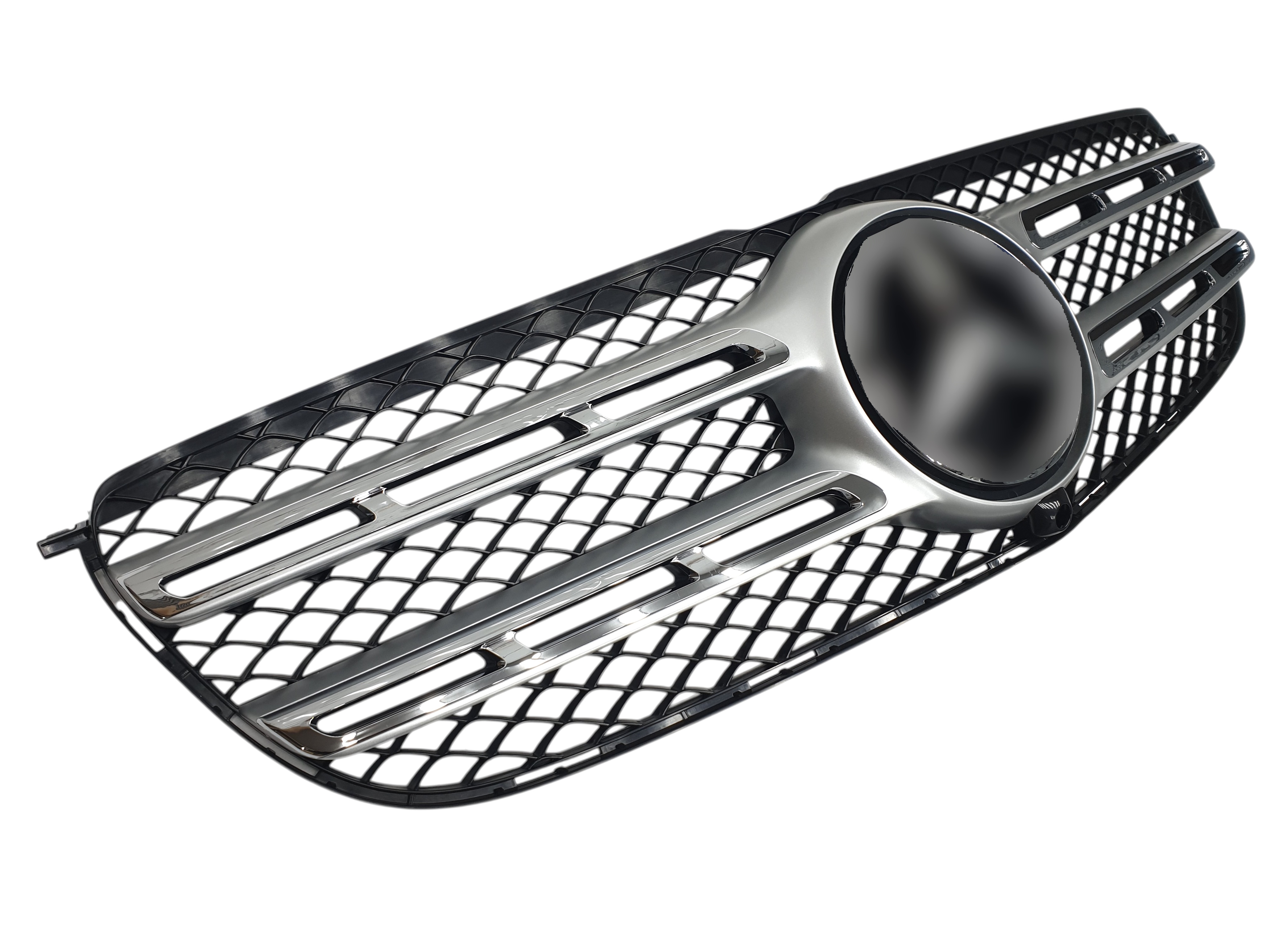 Решітка радіатора Chrome Silver AMG на Mercedes-Benz GLS-Class X166 2015-2019 року 2