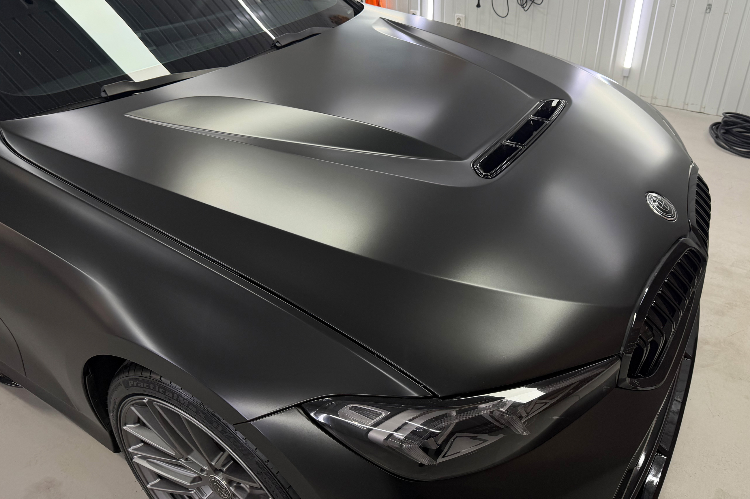 Капот (стиль M3 G80 CS, Алюміній) 2
