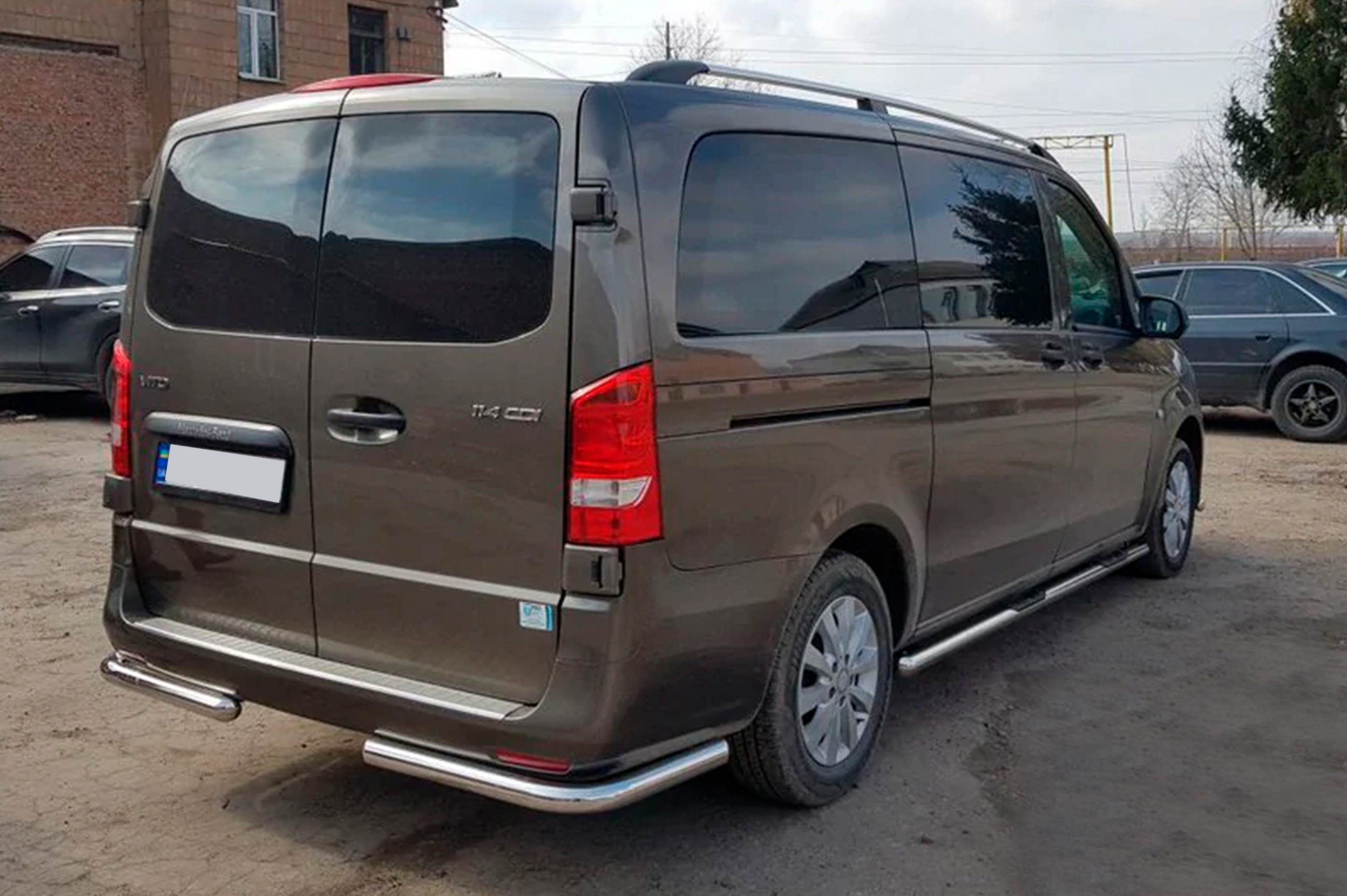 Задній захист кути AK003 (нерж.) 3