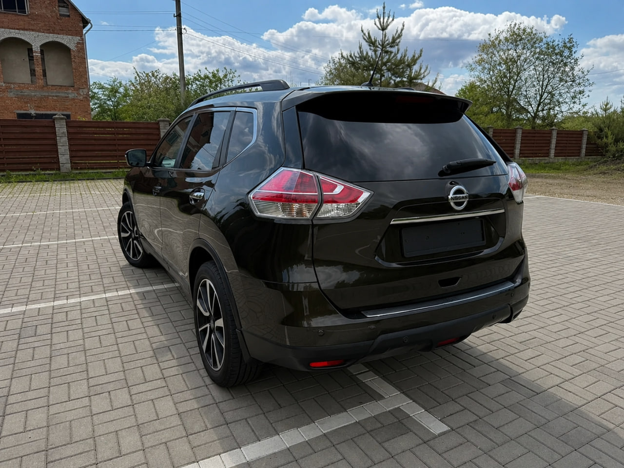 Рейлінги чорні OEM (Для X-trail, Алюміній) 3