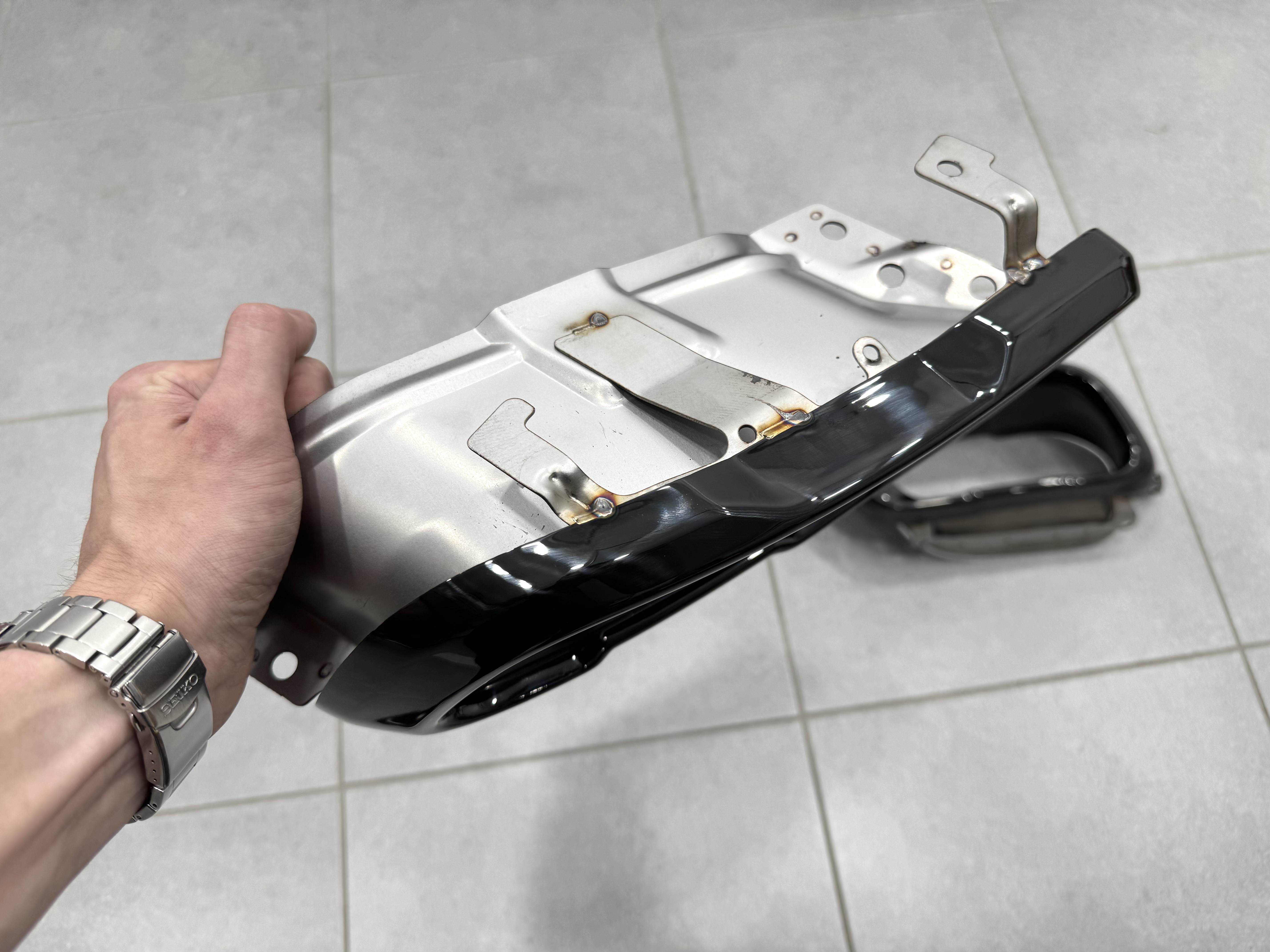 Насадки на вихлопні труби M50i для BMW X5 G05 / X6 G06 / X7 G07 чорні 5