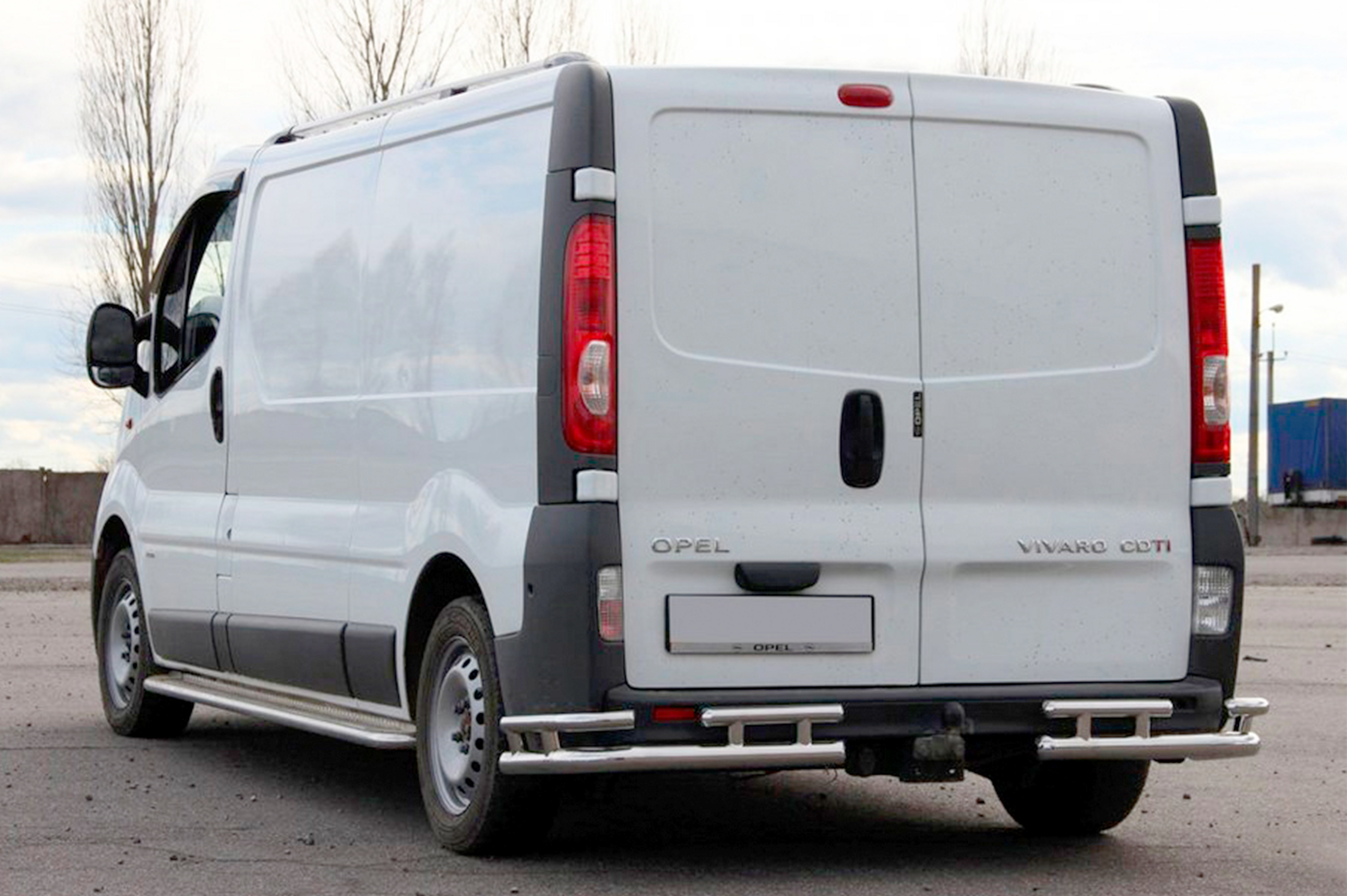 Задній захист AK003-Plus-2 (нерж) 2