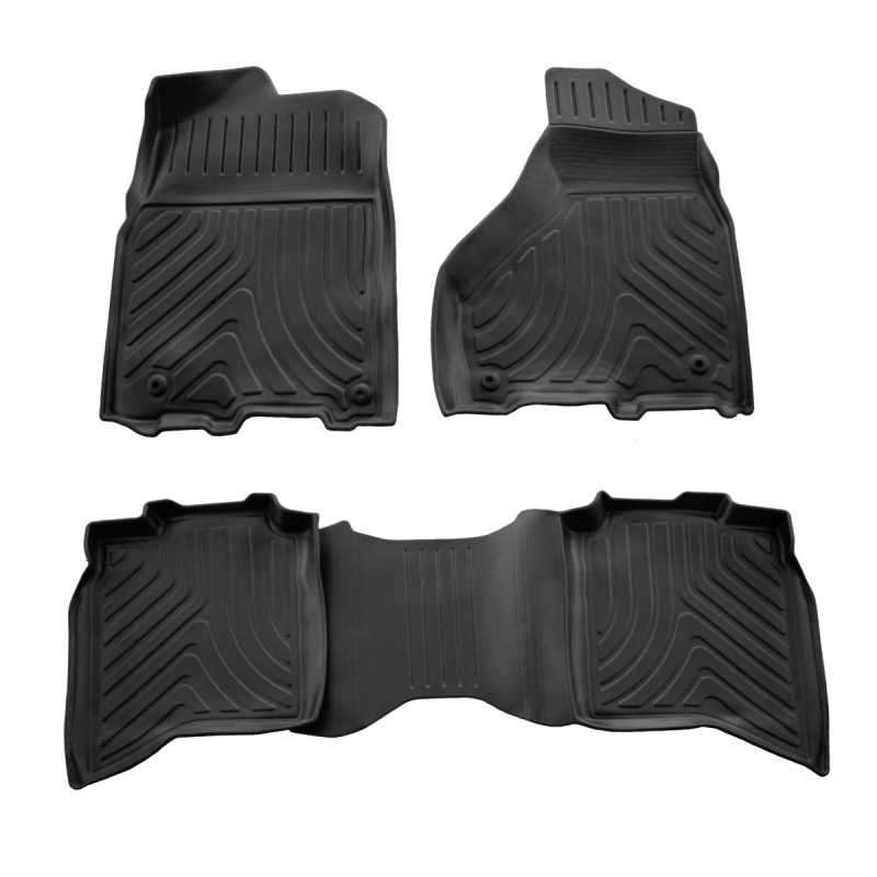 Килимки Stingray 3D (Crew cab, 2009-2018, 4 шт)