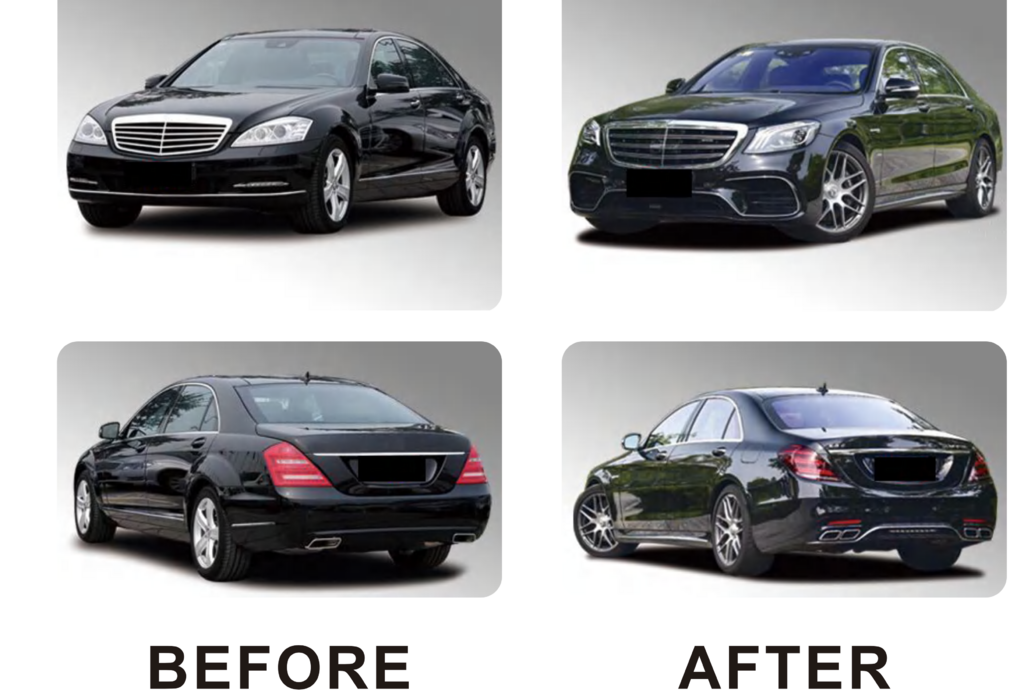 Комплект рестайлінгу в W222 AMG S63 4