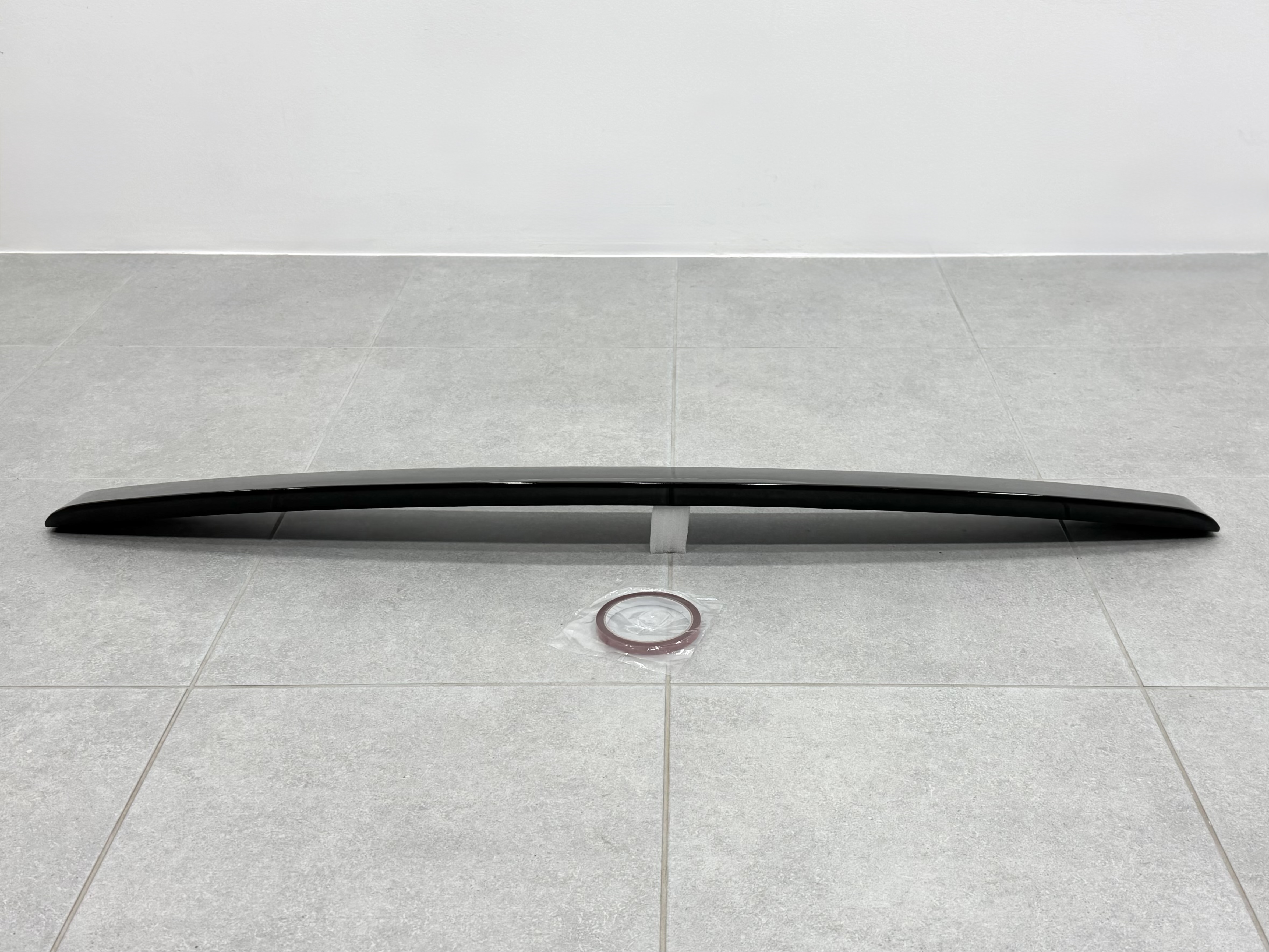 Козирок на скло Hyundai Sonata YF 2010-2015 ABS пластик, колір чорний глянець 5