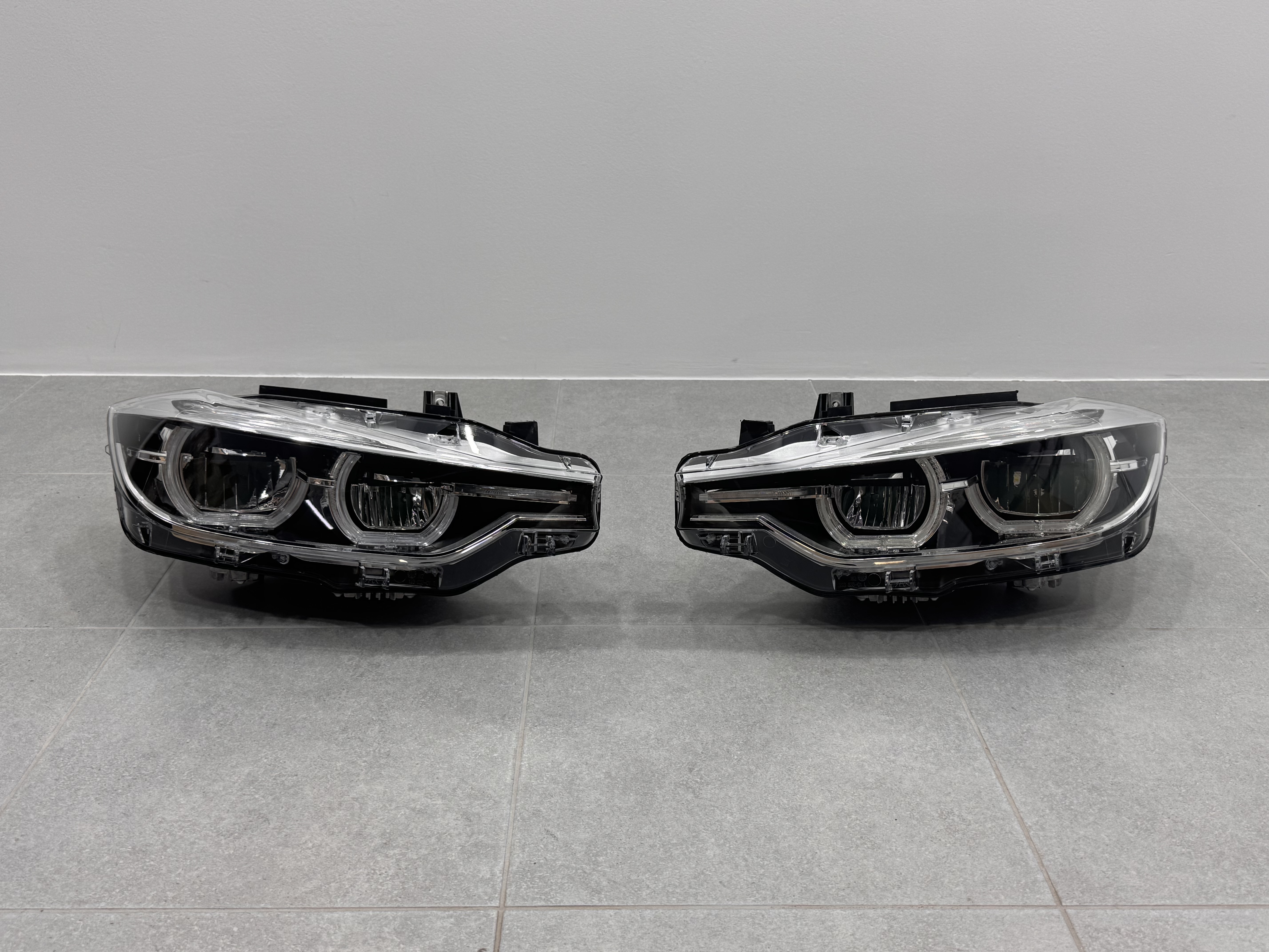 Фари FULL LED для BMW 3 series F30 F31 2012-2018 2шт, ГАЛОГЕН У ЛЕД 4