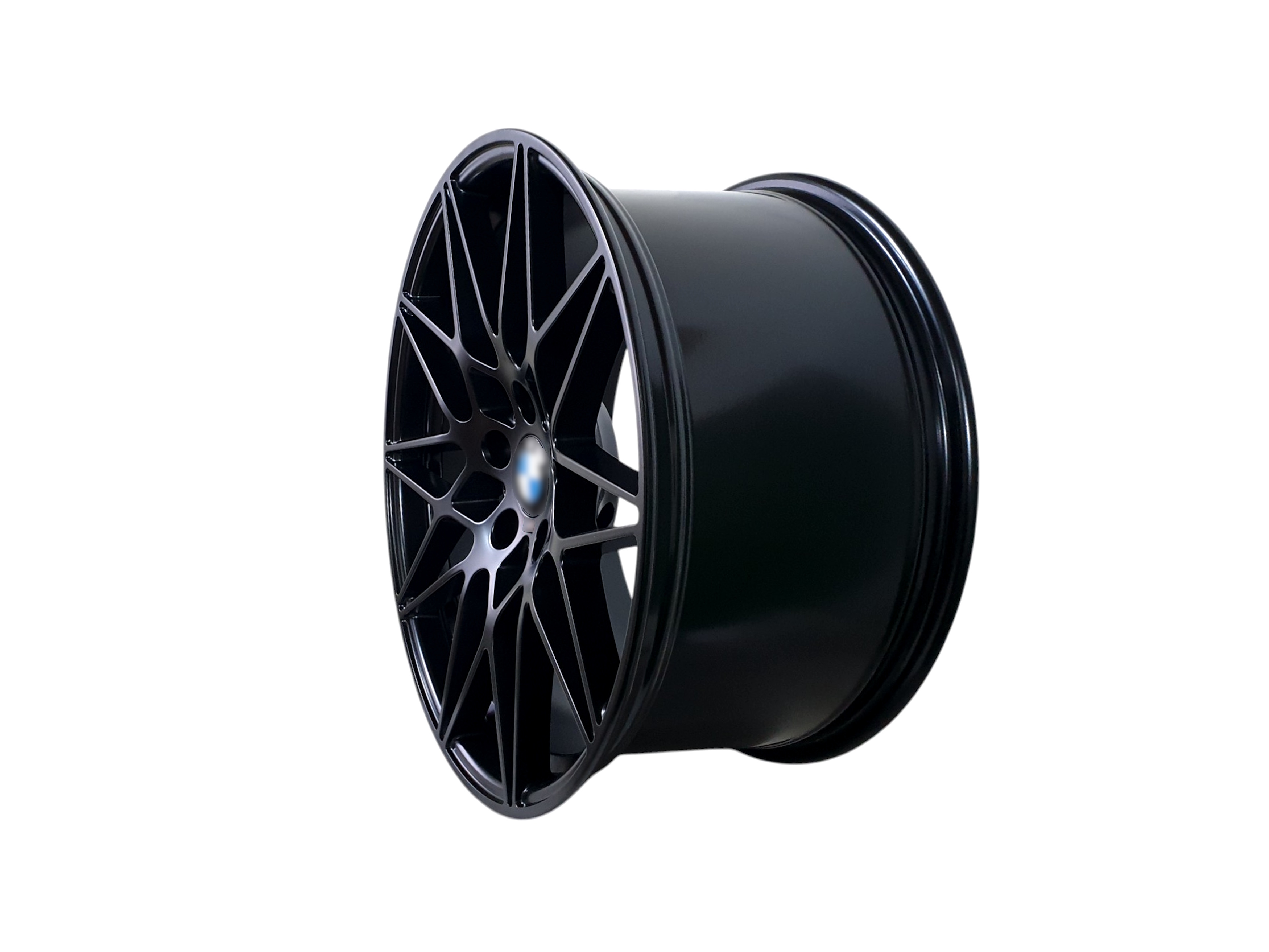 R19 Satin Black (різноширокі) Диски на BMW 3 Series F30 / F31 2011-2018 року 2