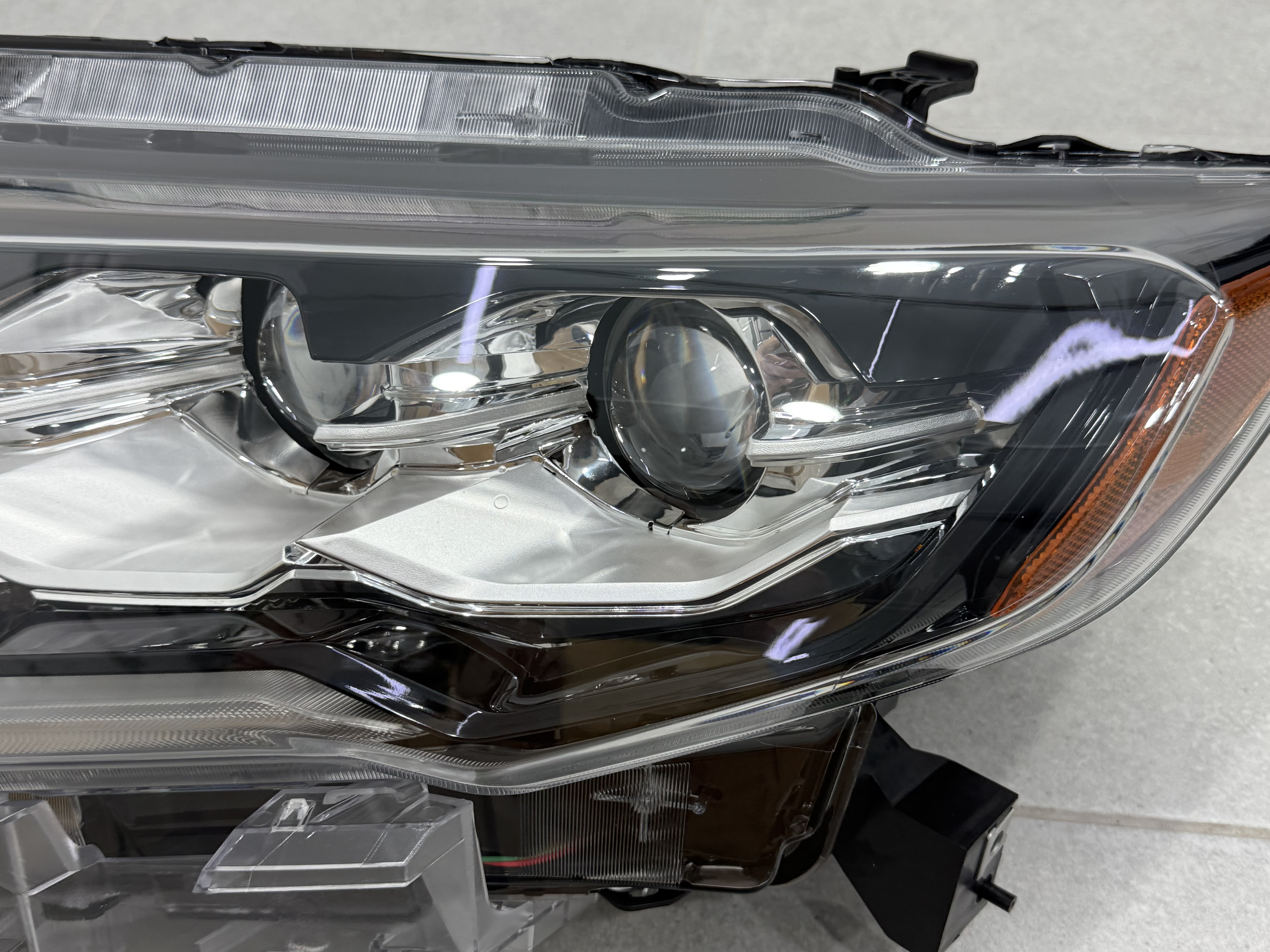 Ліва фара Full LED 2 лінзи ХРОМ для Nissan Rogue 32 2017-2020 3