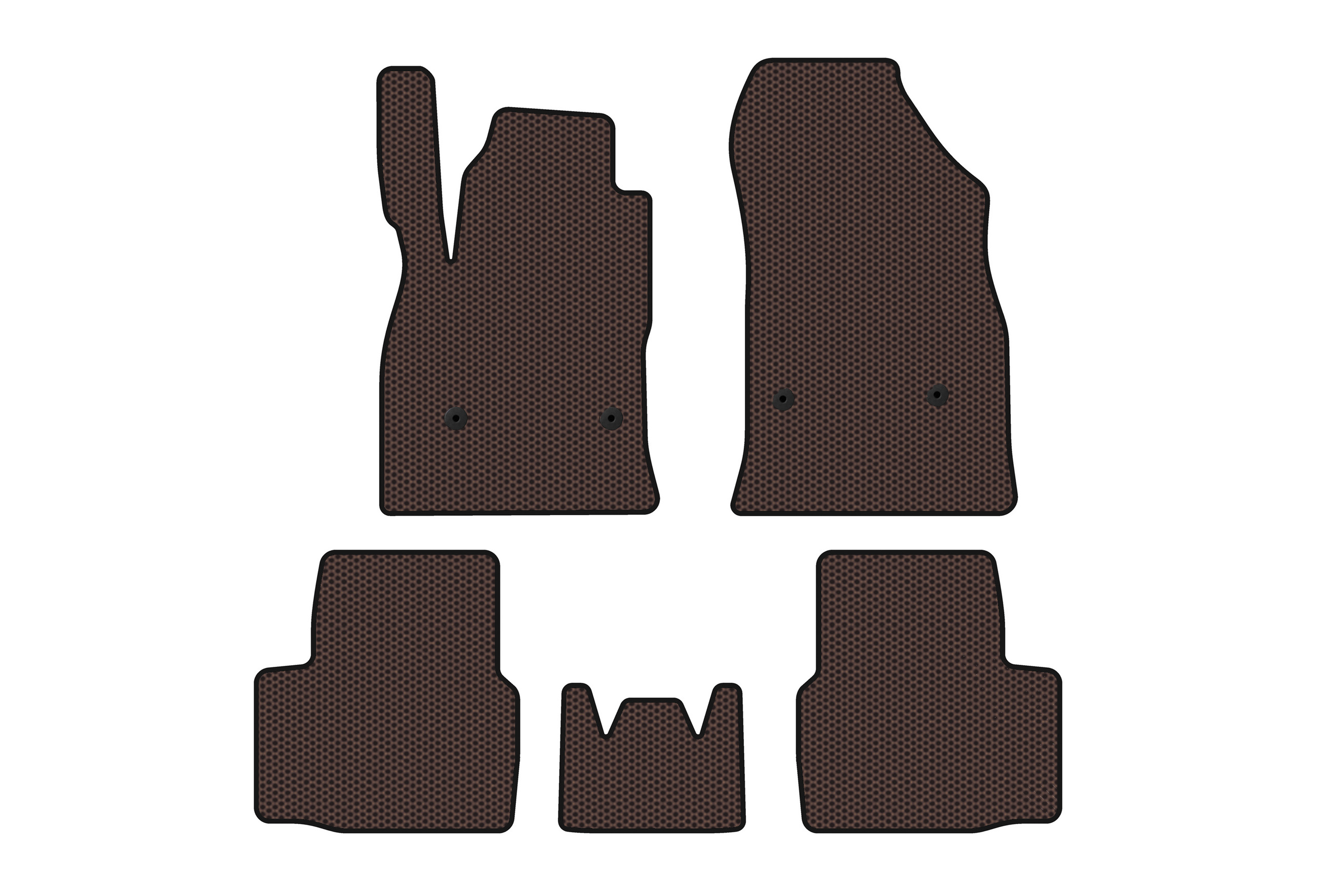 Гумові килимки Carsuit (SD, коричневий)