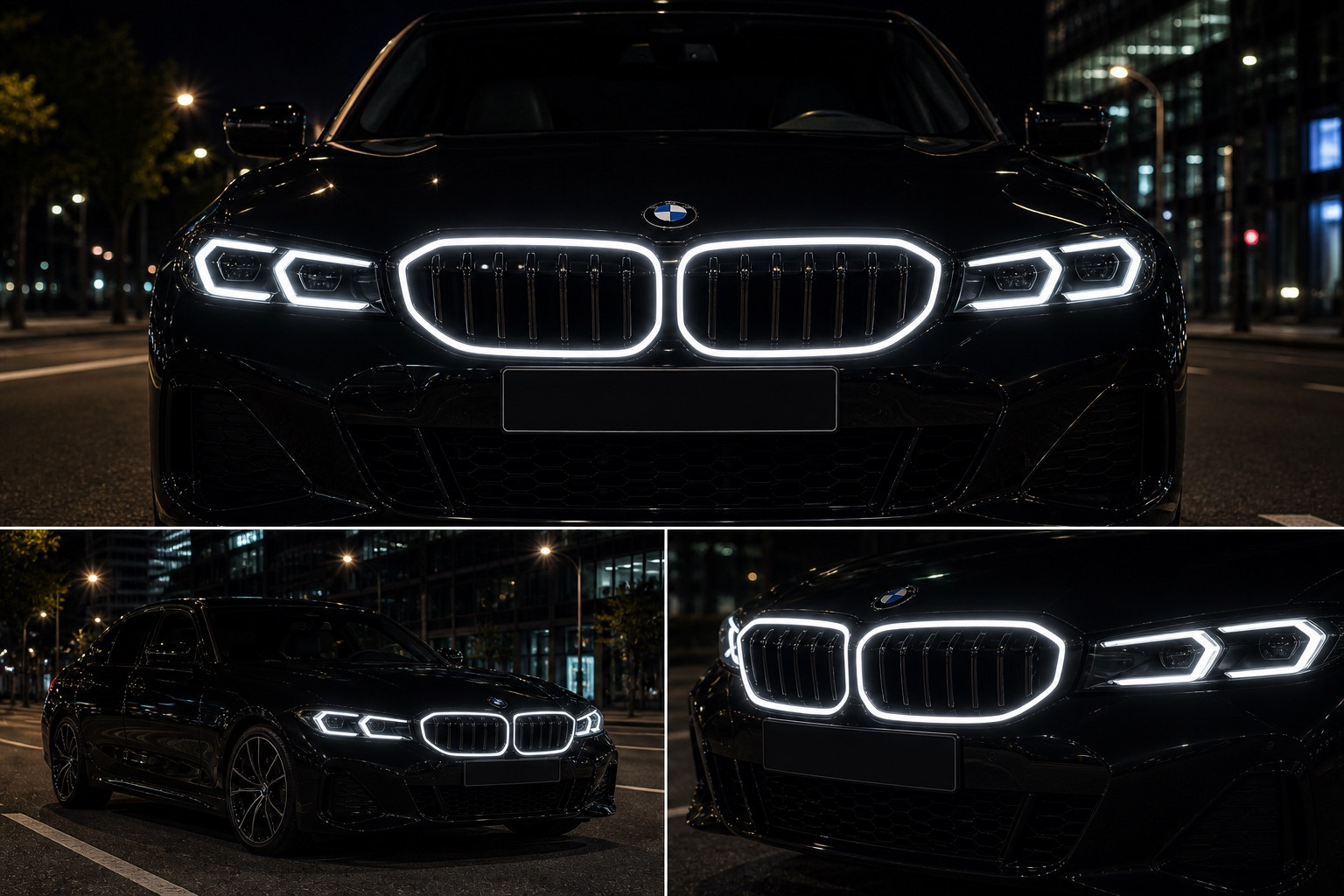 Ніздрі M-Look LED (2022+, чорний глянець) 2