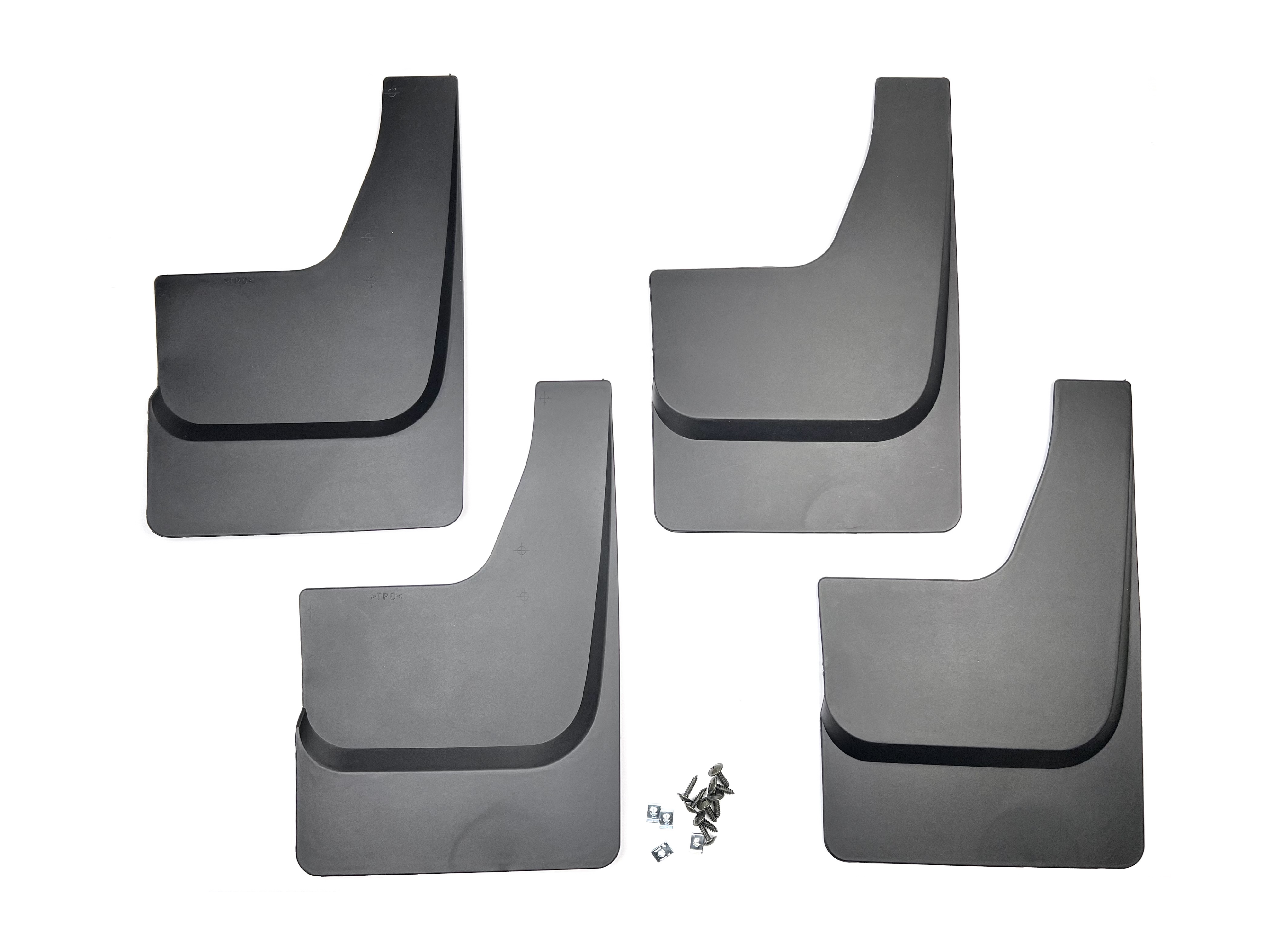 Бризковики Ford F-150 2005-2019 без розширювачів арок, комплект 4шт. 4