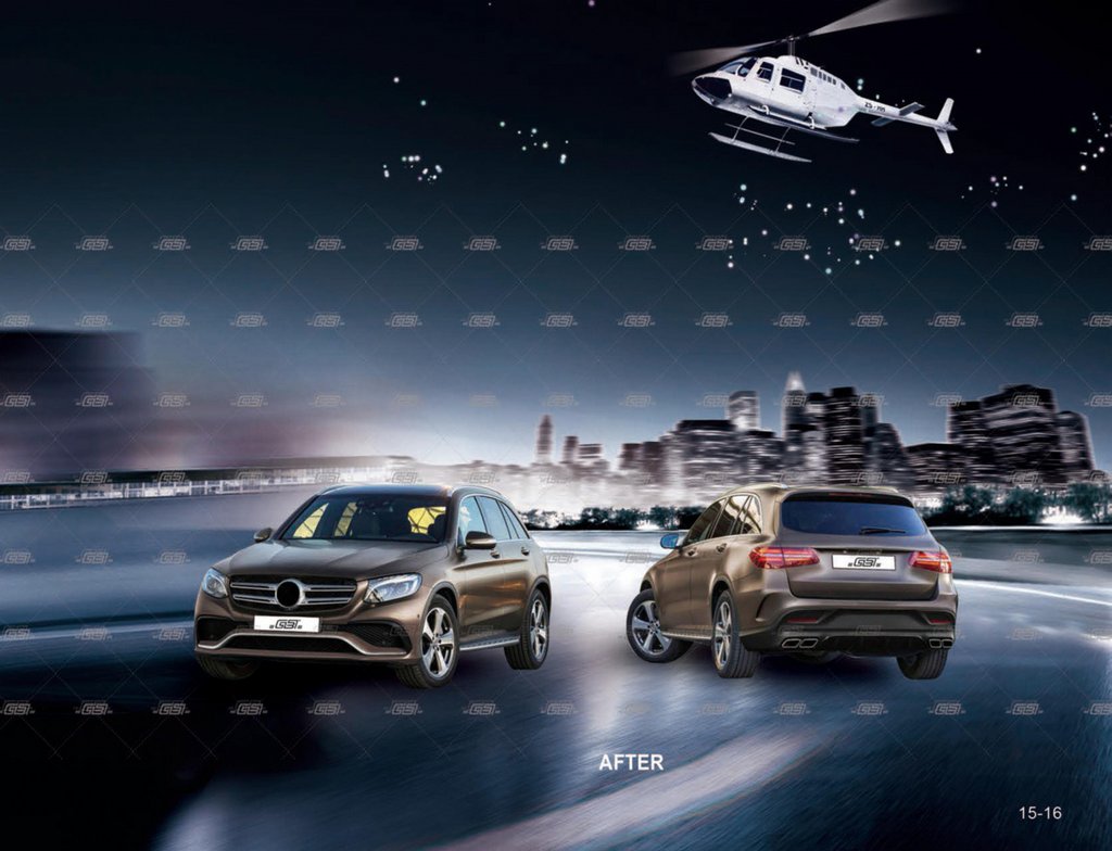 Комплект обвісів 2015-2019 (AMG GLC63) 2