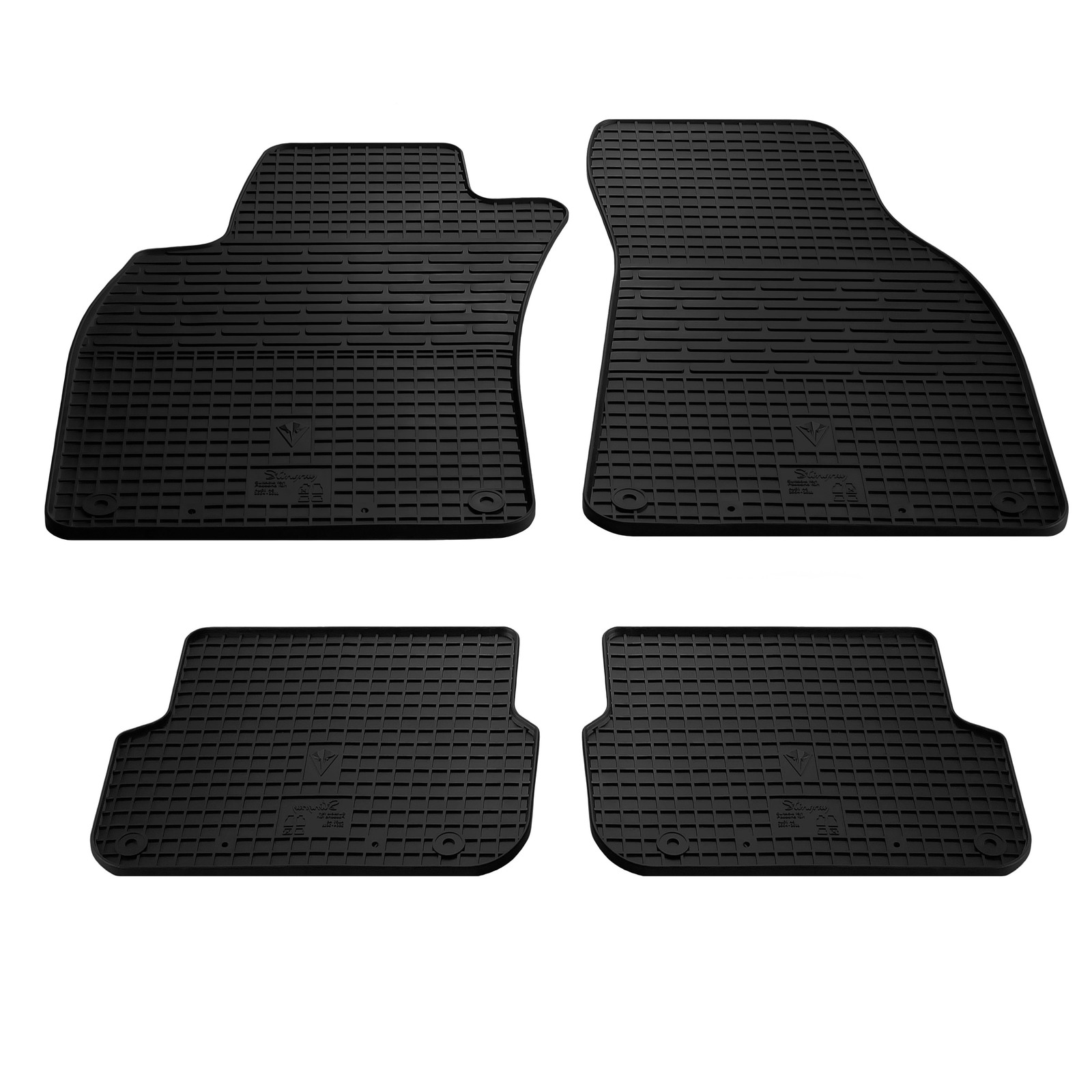 Гумові килимки (4 шт, Stingray Premium)