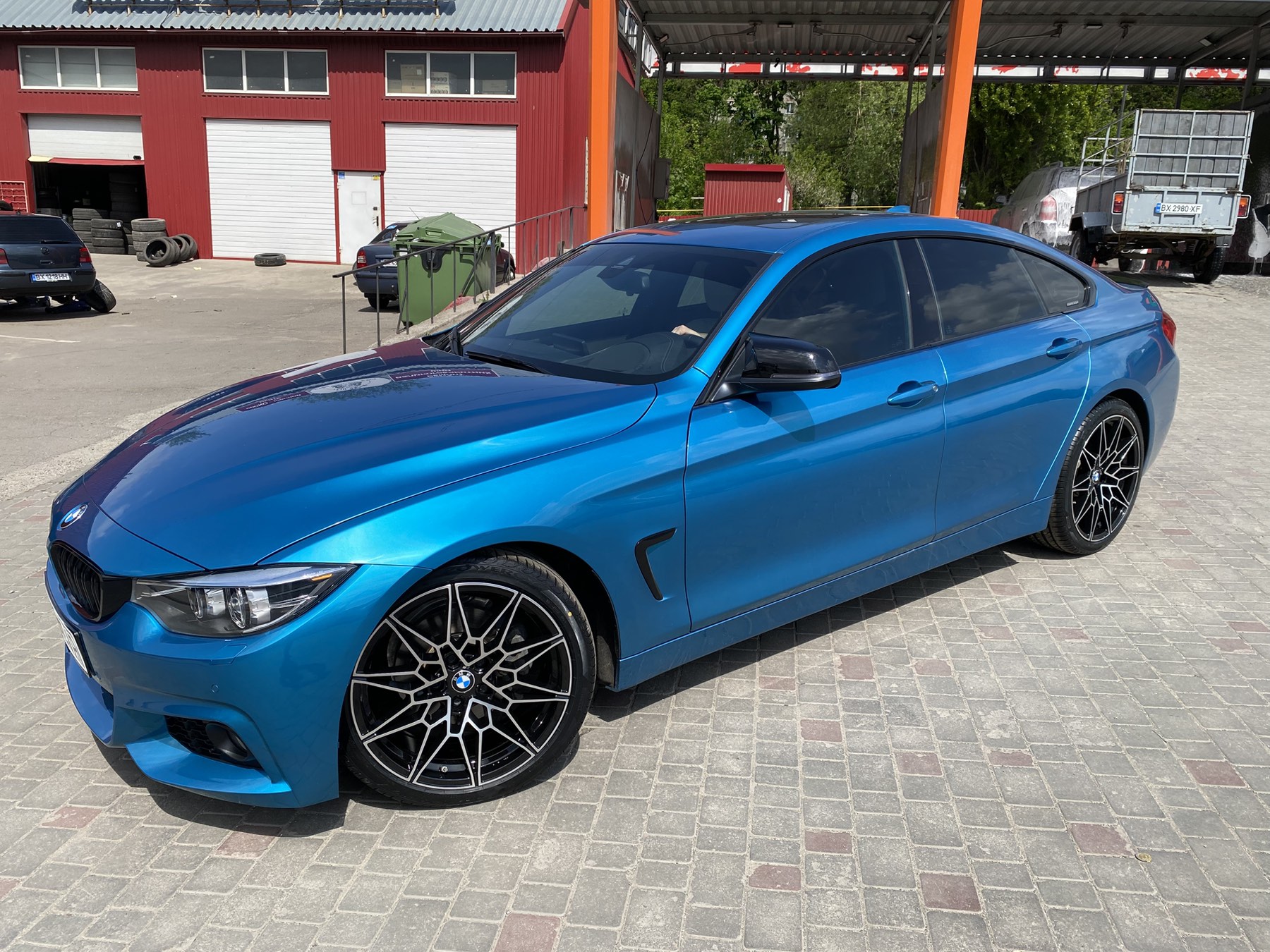 R19 BMF (різноширокі) Диски на BMW 3 Series F30 / F31 2011-2018 року 6