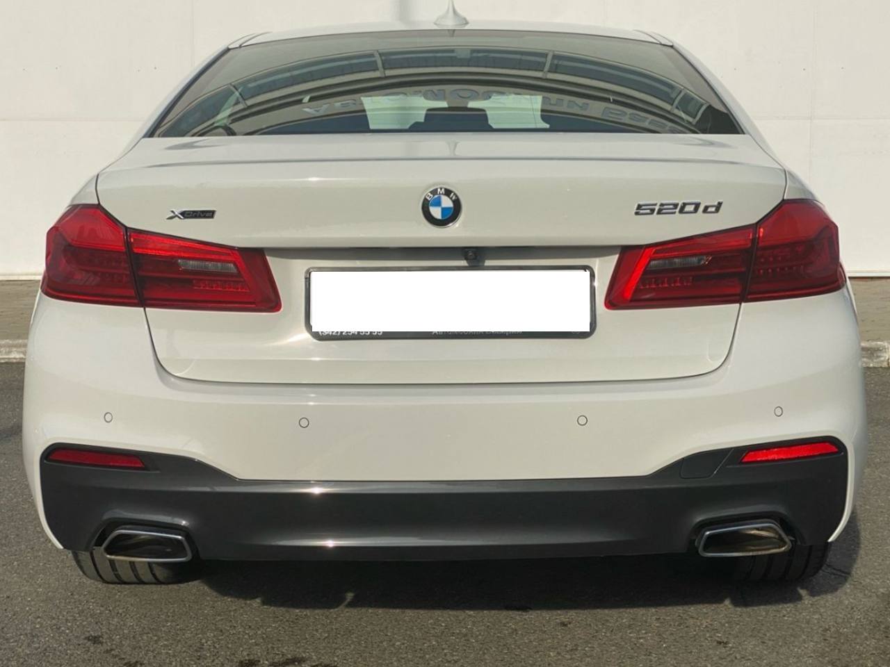 Задній бампер M Paket BMW 5 Series G30 2017-2020 2