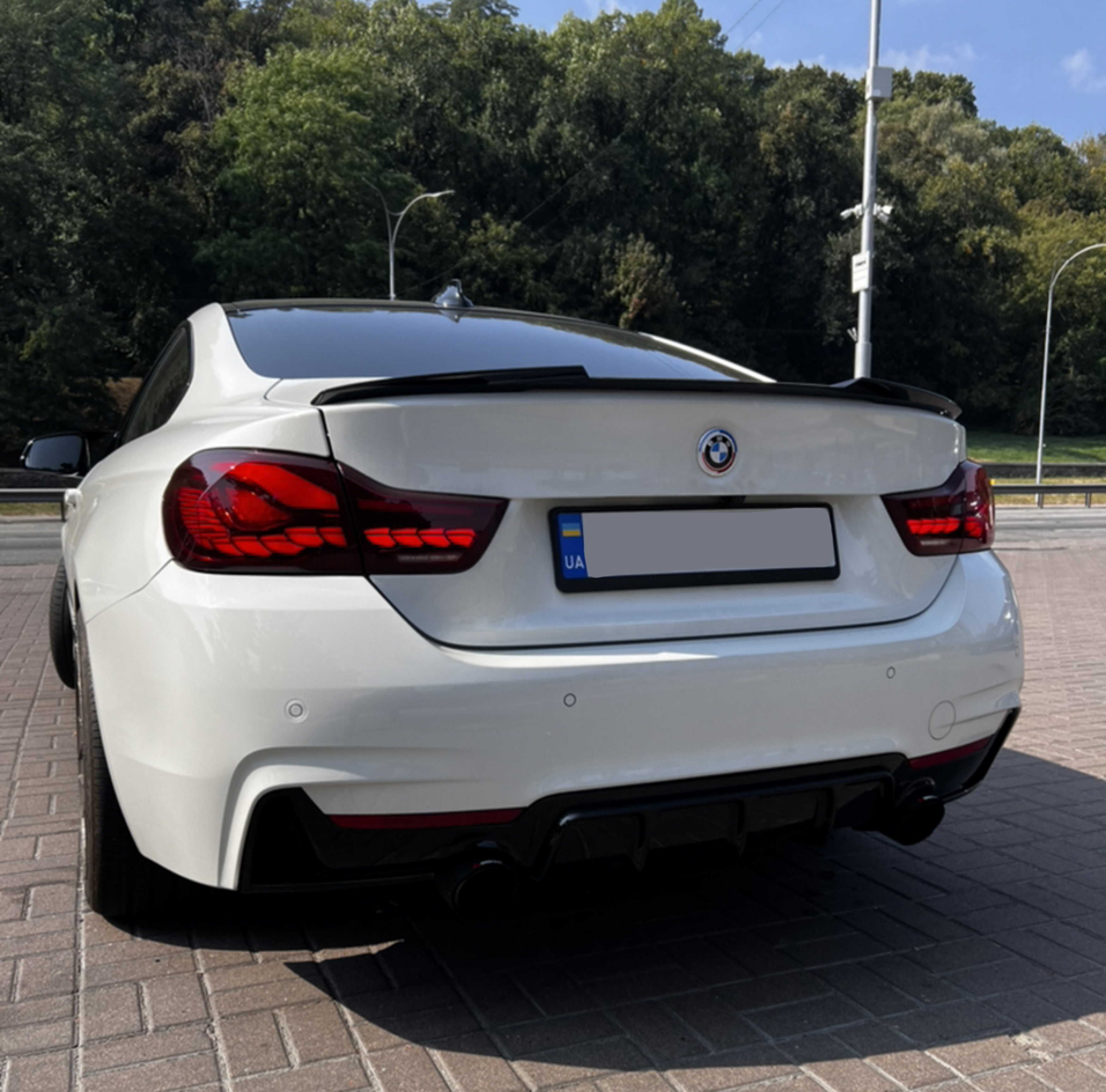 Задні ліхтарі (стиль CS Red) Стопи на BMW 4 Series F32 / F33 2013-2020 року 6