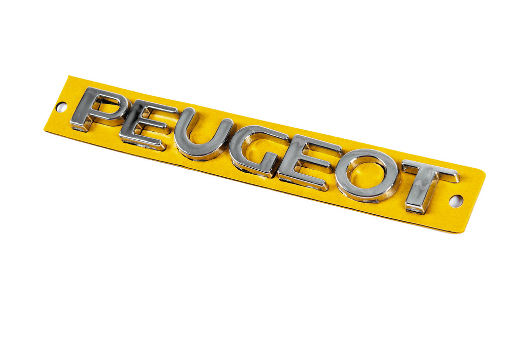 Напис Peugeot 8665.PW (137мм на 15мм) 2
