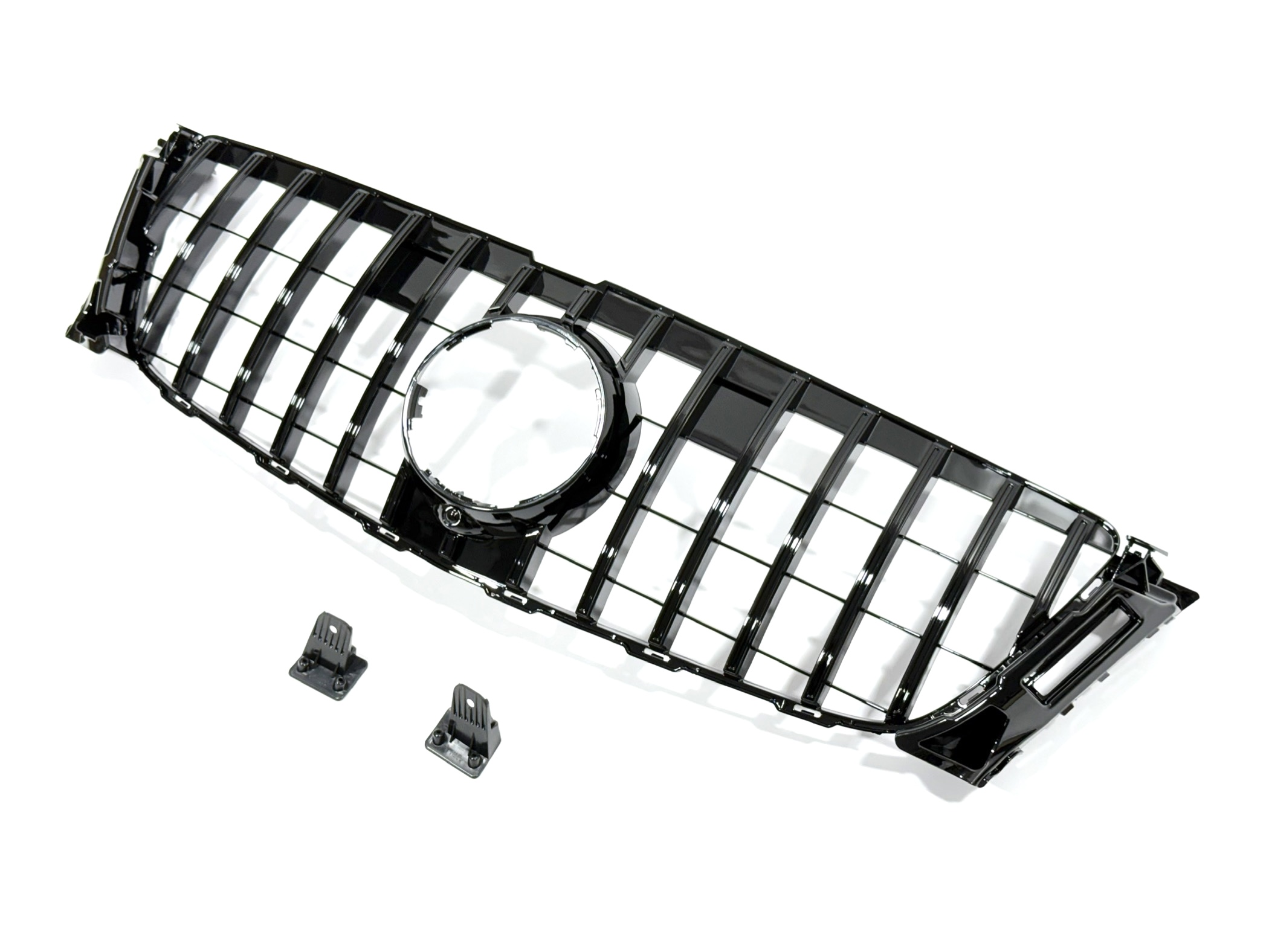 Решітка радіатора GT BLACK Mercedes-Benz GL class X166 2012-2015 ЗВИЧАЙНИЙ НЕ AMG 3