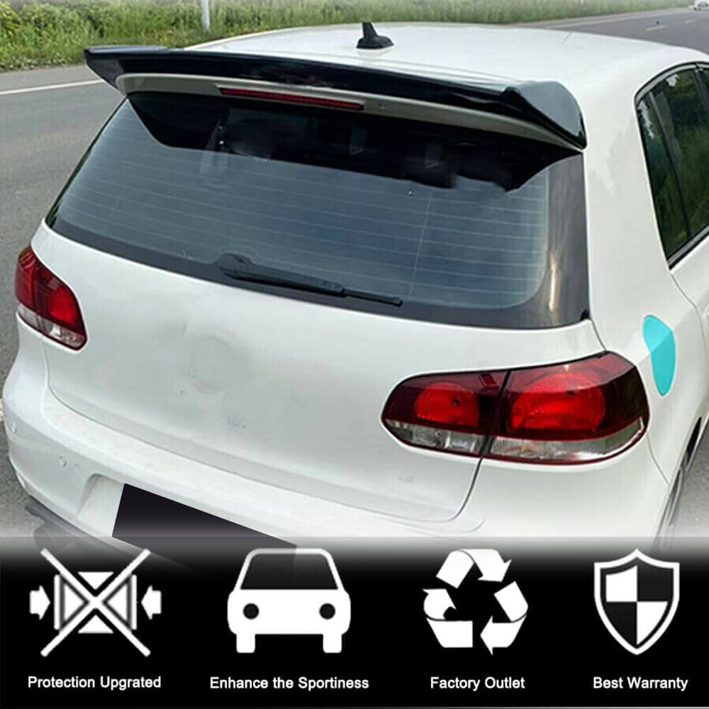 Спойлер V3 (для GTI/R HB 2010-2013, Карбон) 3