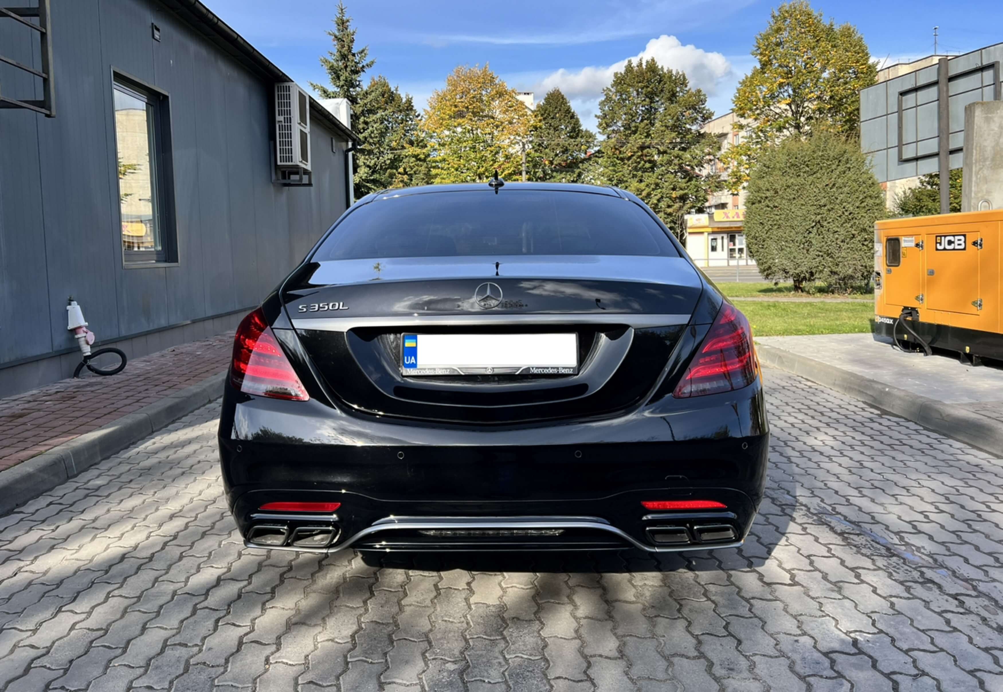 Задній бампер (стиль S63 AMG) на Mercedes-Benz S-Class W222 2017-2020 року 6